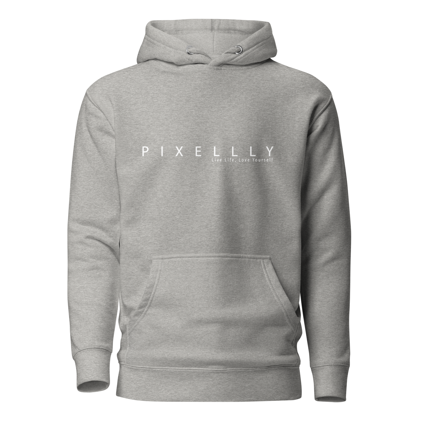 Women's Pixellly Hoodie - Live Life, Love Yourself