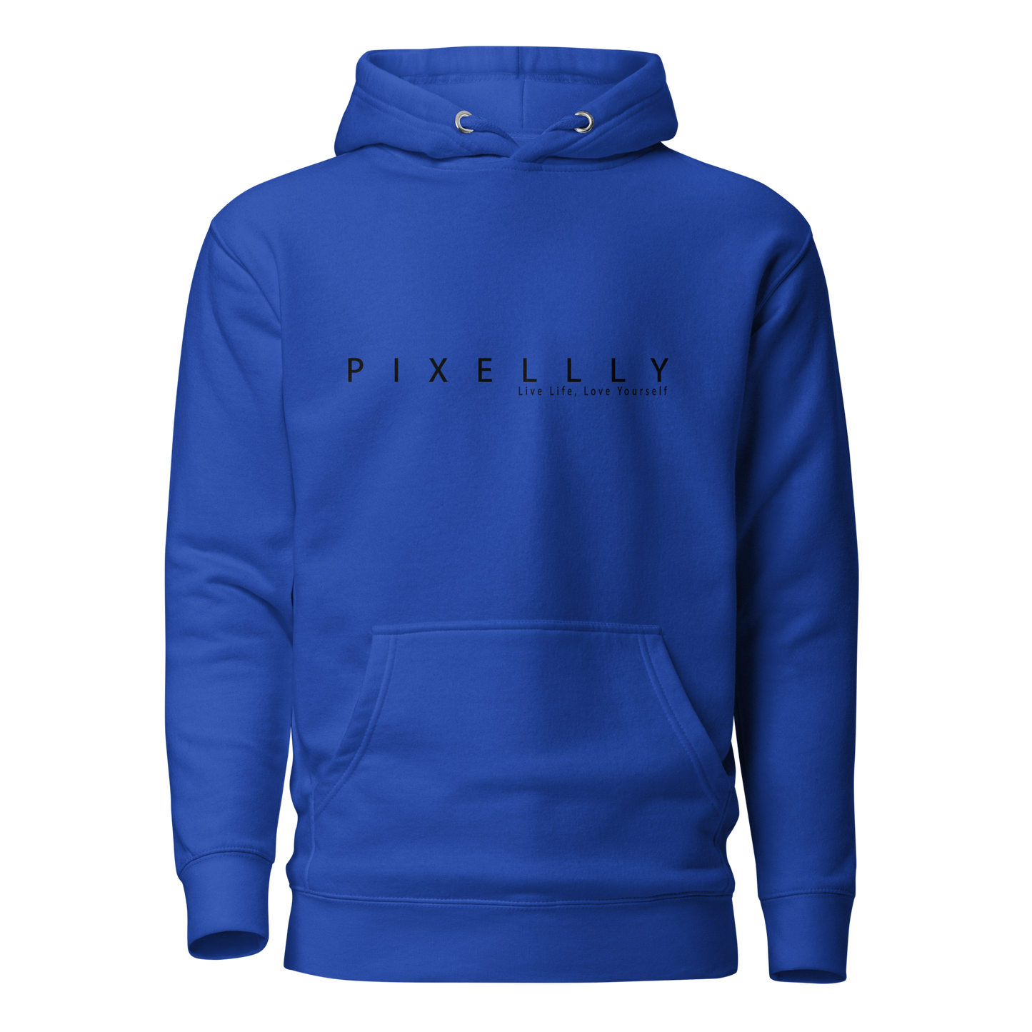 Women's Pixellly Hoodie - Live Life, Love Yourself
