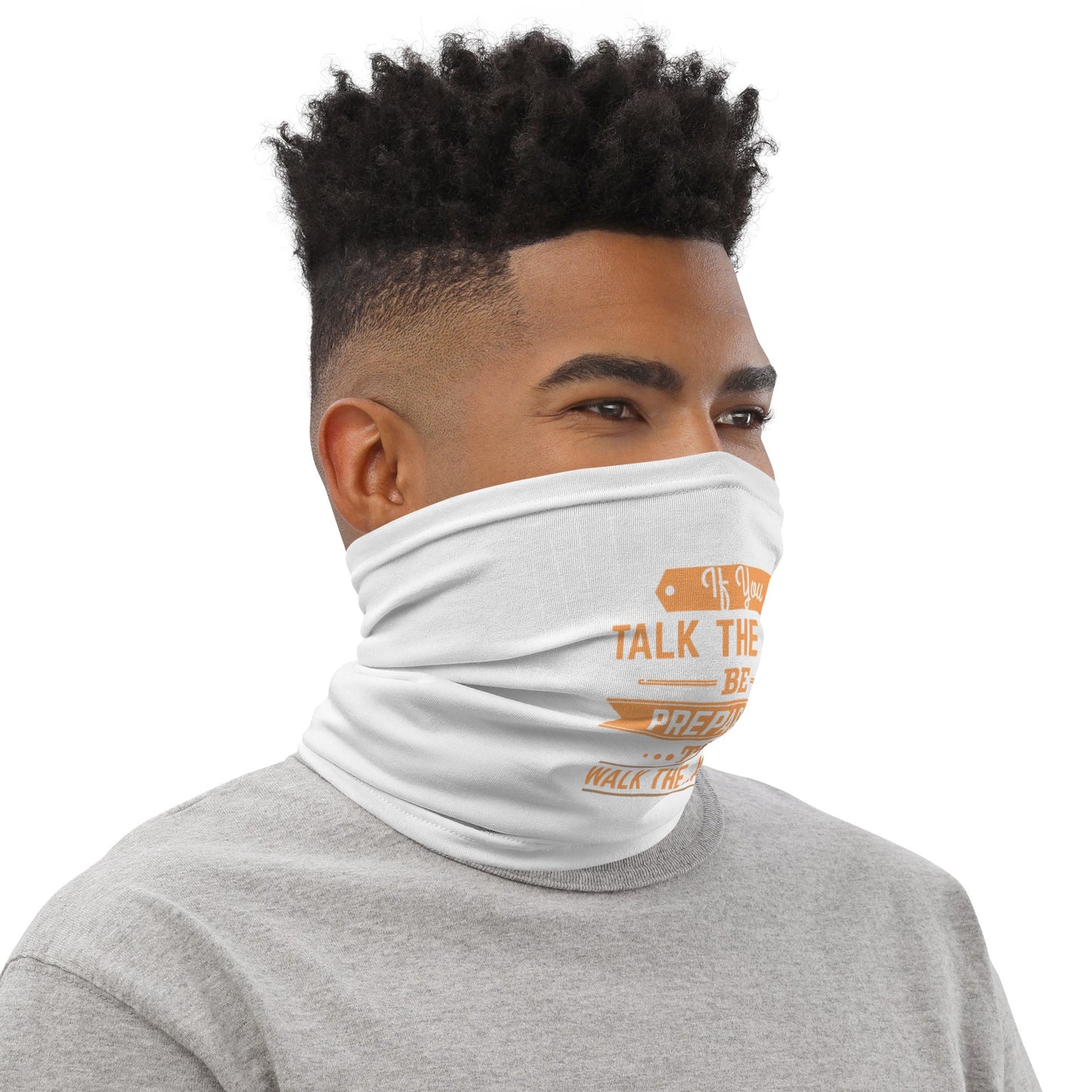 Mens If You Talk The Talk Neck Gaiter - Pixellly ANZ