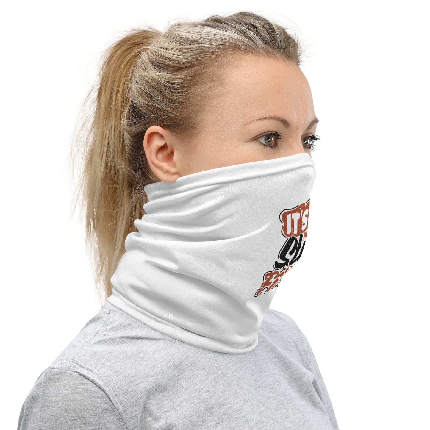 Women's It's Not How You Start But How You Finish Neck Gaiter - Pixellly ANZ