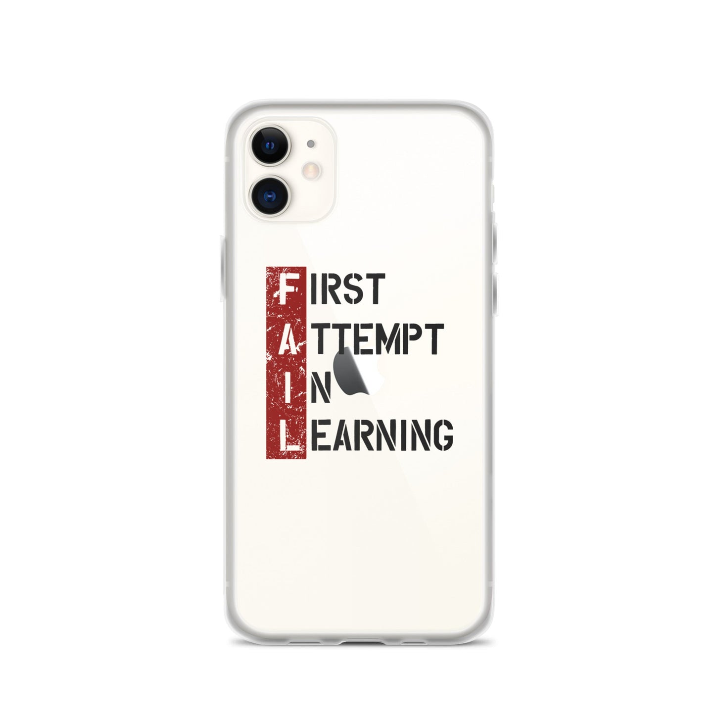 Clear Case for iPhone® - FAIL - Pixellly ANZ