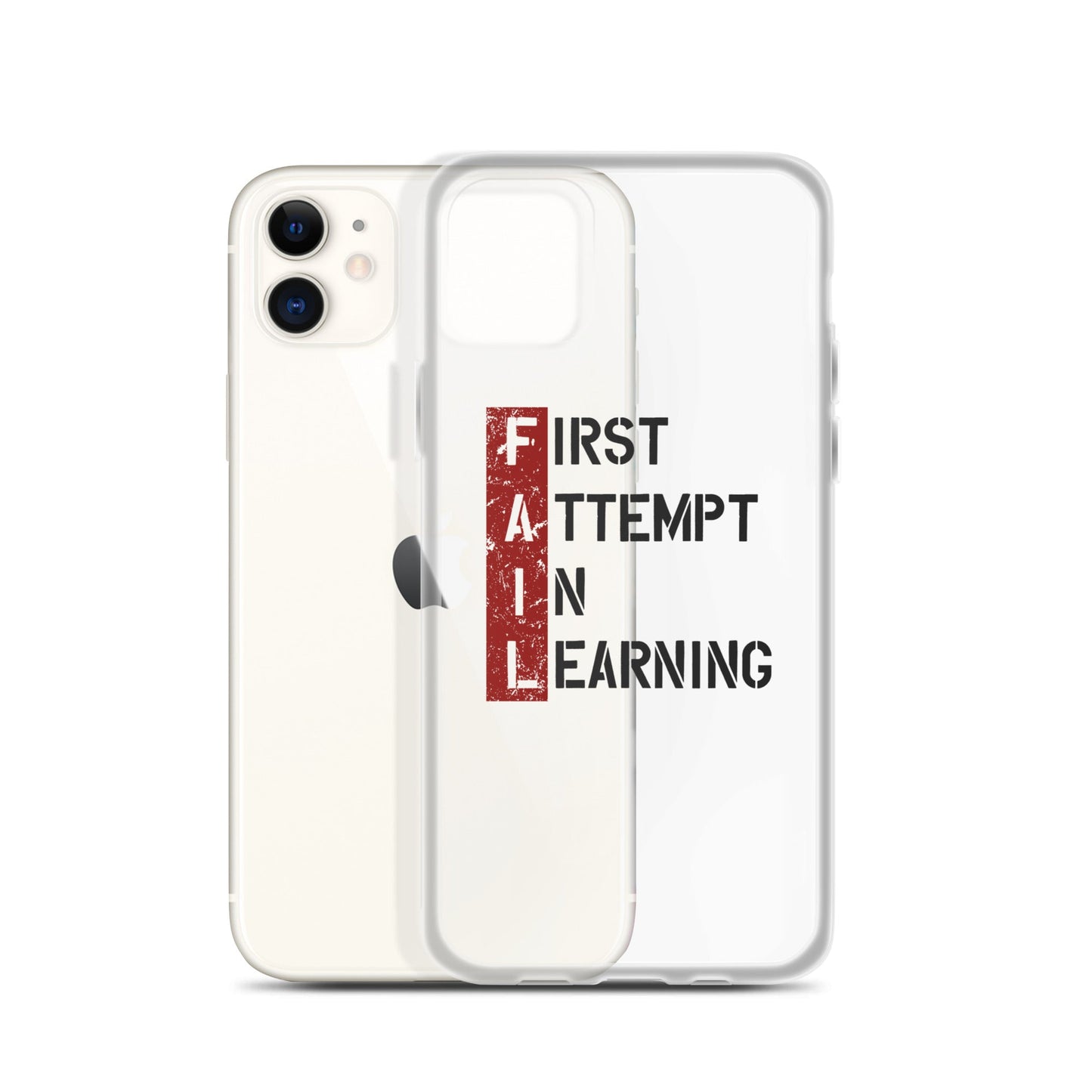 Clear Case for iPhone® - FAIL - Pixellly ANZ