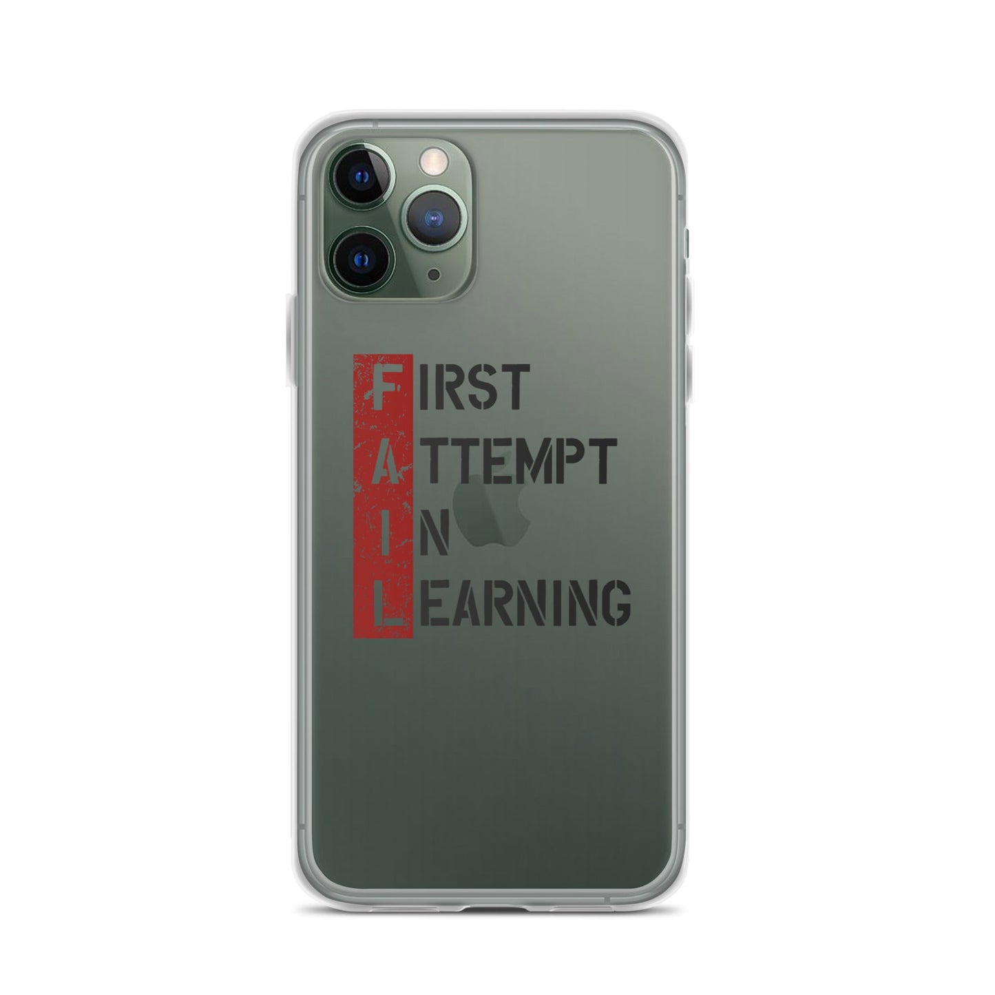 Clear Case for iPhone® - FAIL - Pixellly ANZ