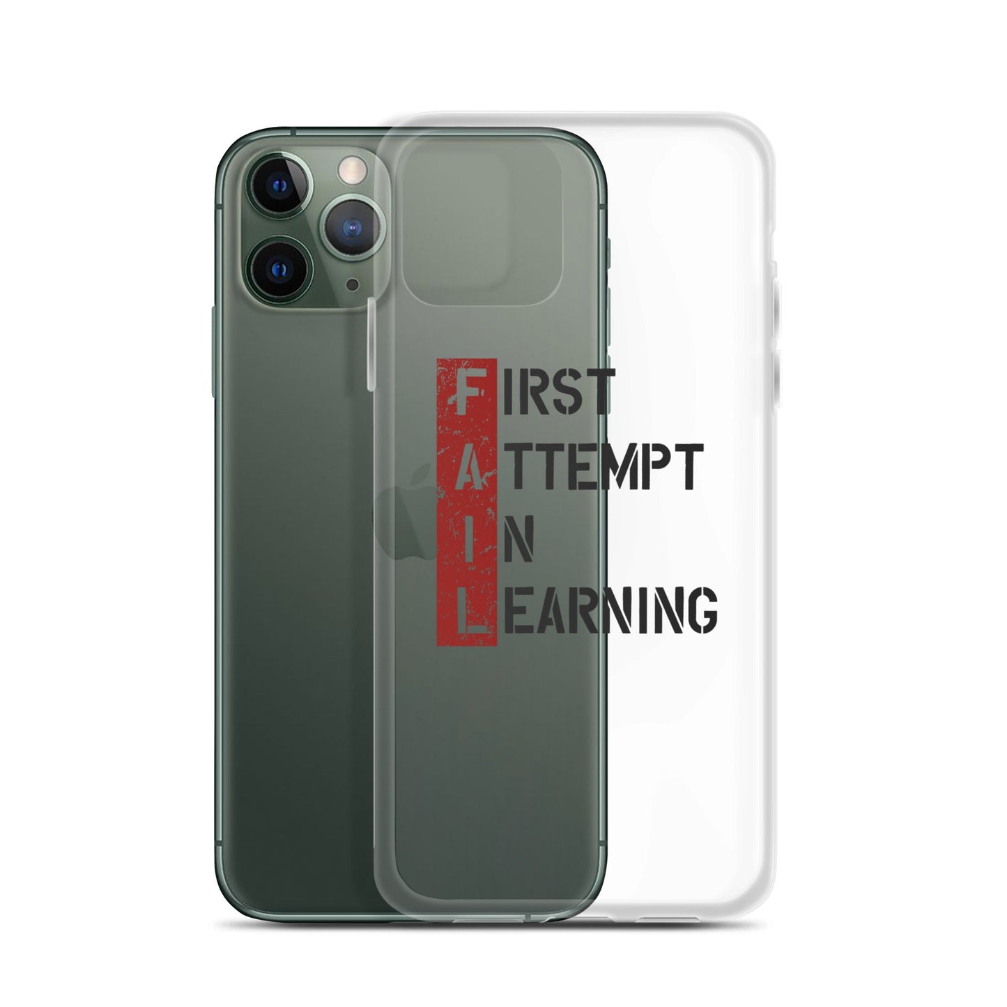 Clear Case for iPhone® - FAIL - Pixellly ANZ