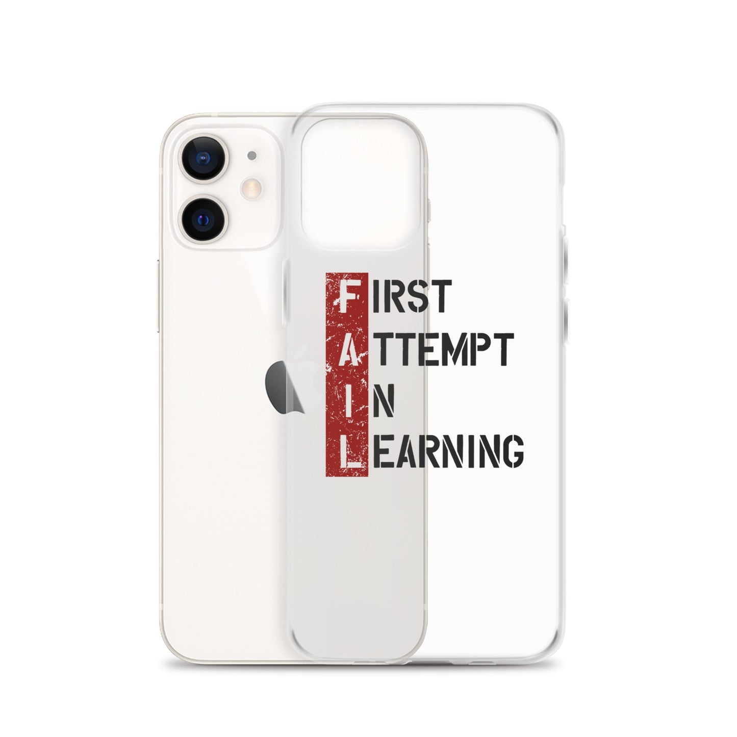 Clear Case for iPhone® - FAIL - Pixellly ANZ