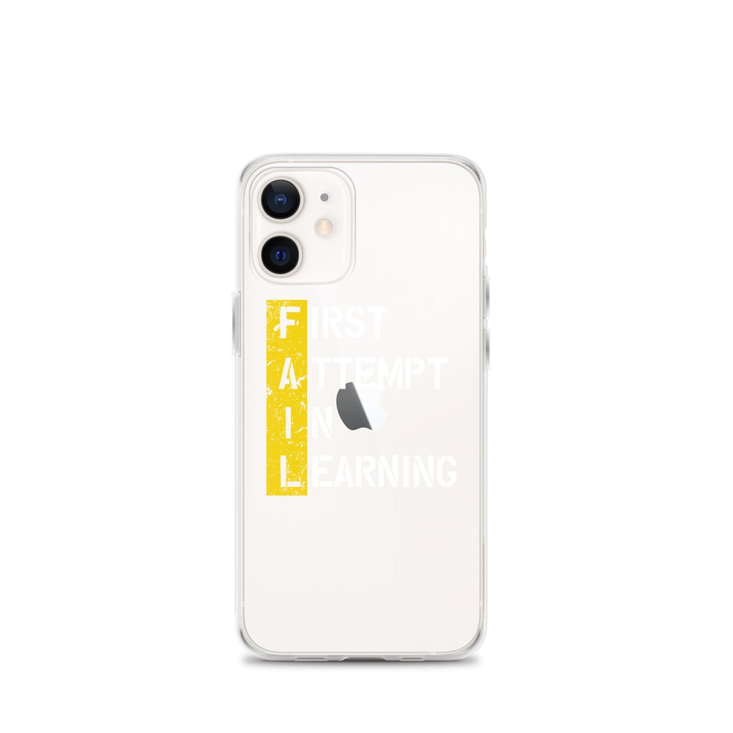 Clear Case for iPhone® - FAIL - BLACK PHONE - Pixellly ANZ