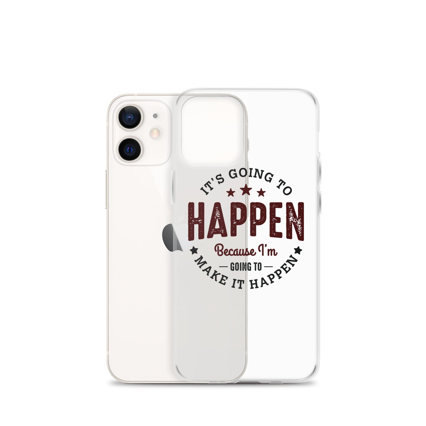 Clear Case for iPhone® - It's Going To Happen - Pixellly ANZ