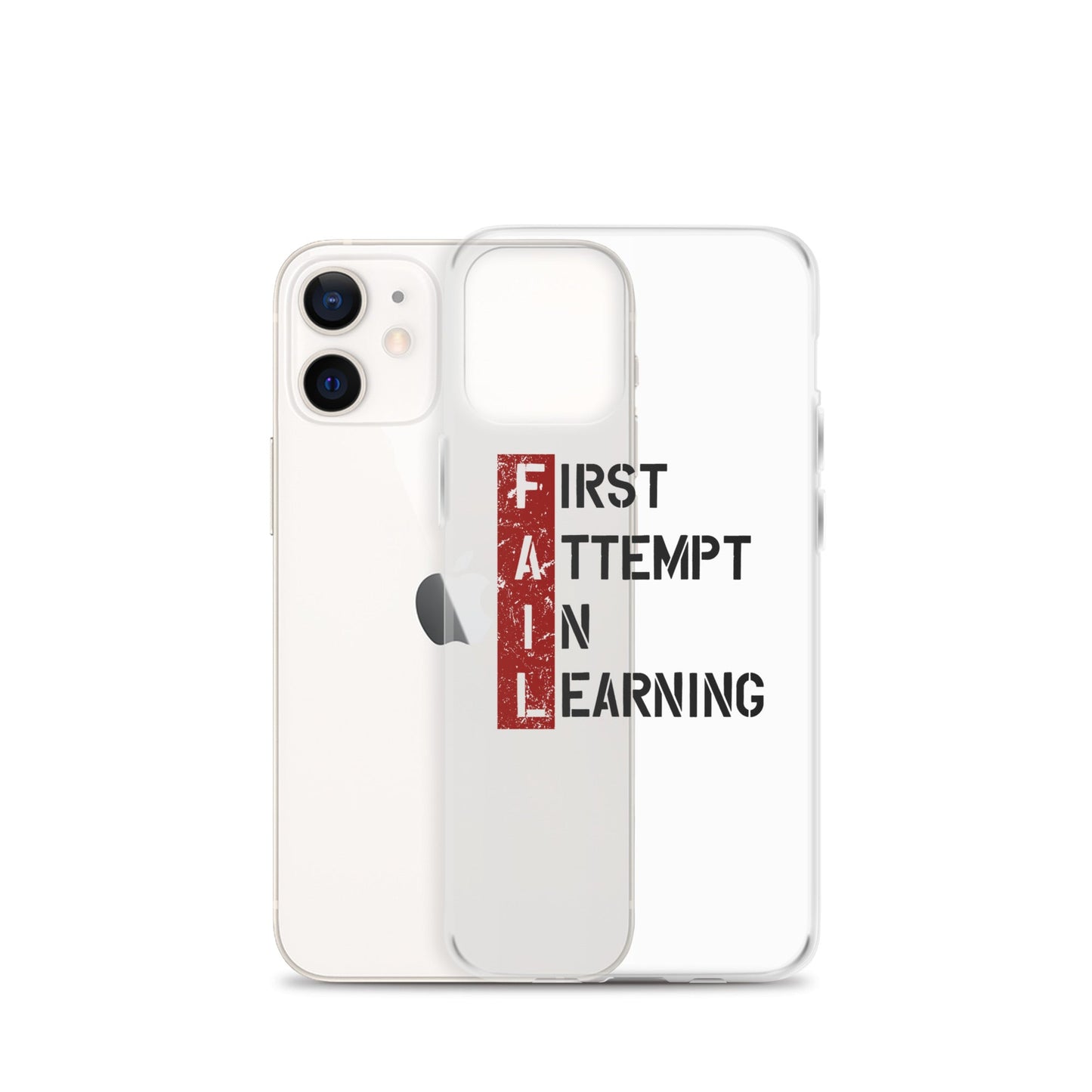Clear Case for iPhone® - FAIL - Pixellly ANZ
