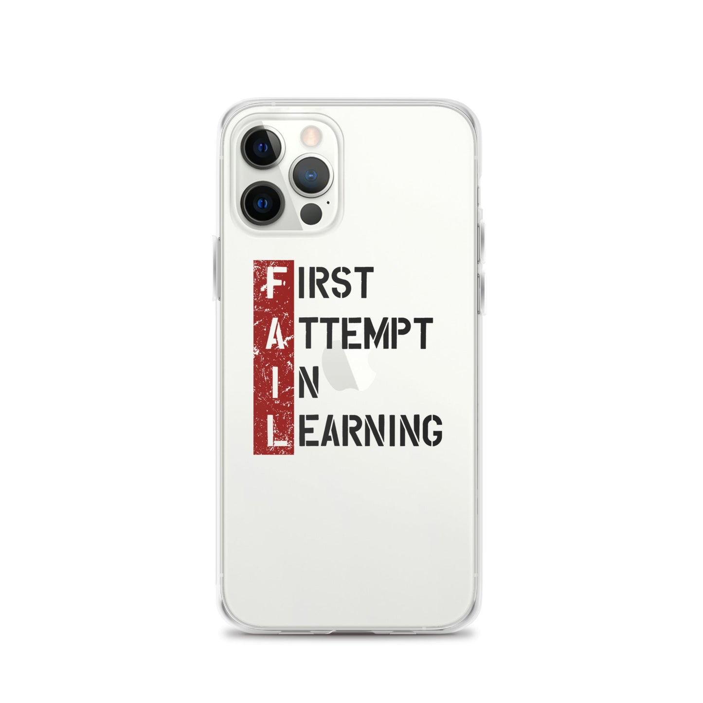 Clear Case for iPhone® - FAIL - Pixellly ANZ