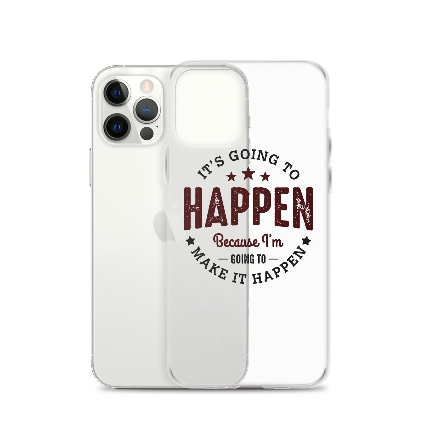 Clear Case for iPhone® - It's Going To Happen - Pixellly ANZ