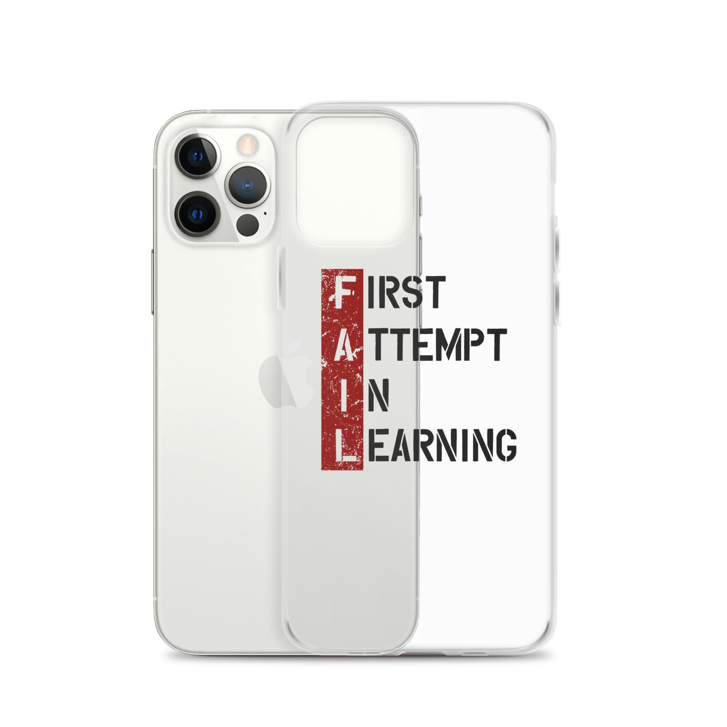 Clear Case for iPhone® - FAIL - Pixellly ANZ