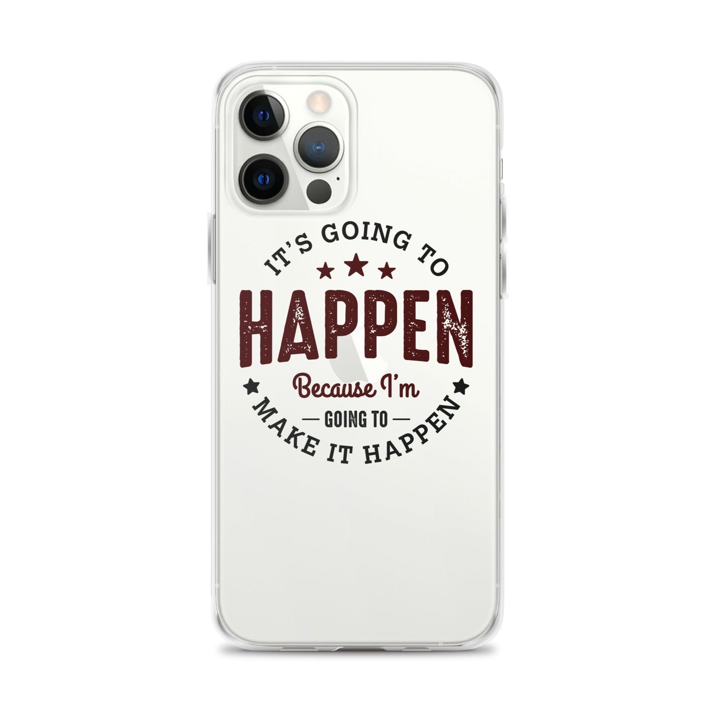 Clear Case for iPhone® - It's Going To Happen - Pixellly ANZ