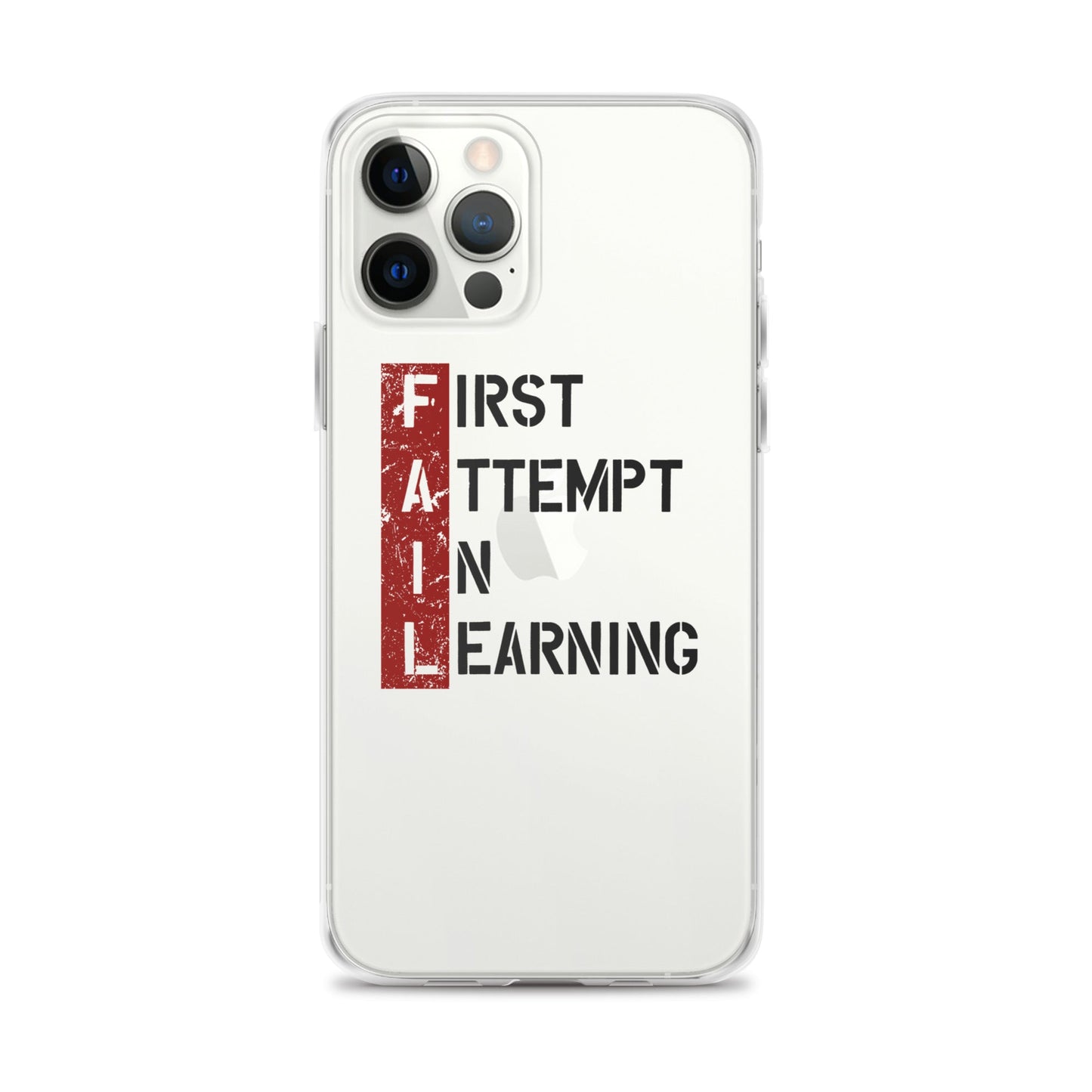 Clear Case for iPhone® - FAIL - Pixellly ANZ