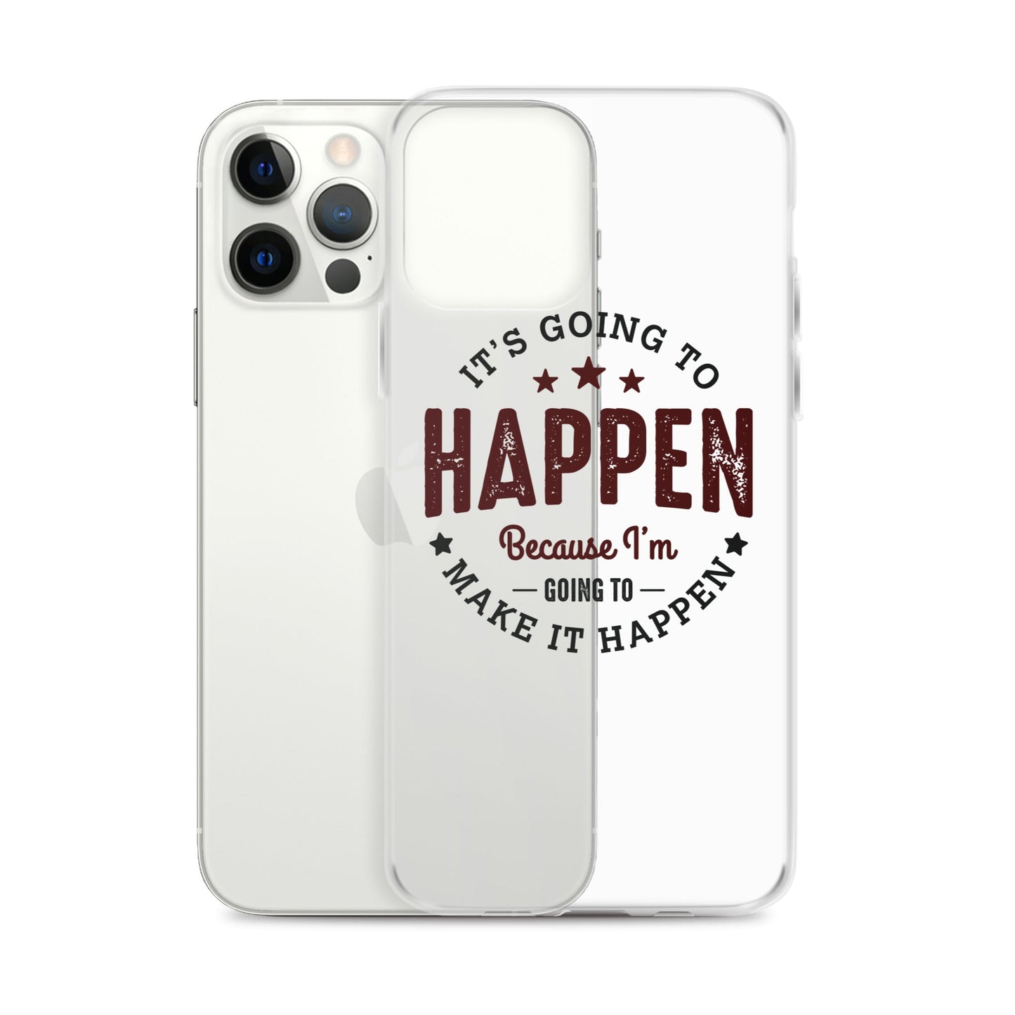 Clear Case for iPhone® - It's Going To Happen - Pixellly ANZ