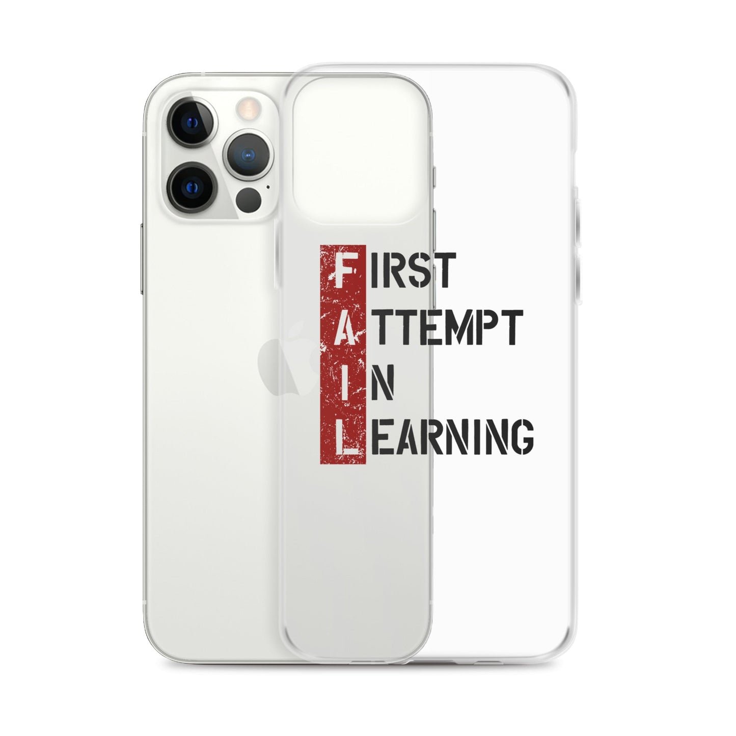 Clear Case for iPhone® - FAIL - Pixellly ANZ