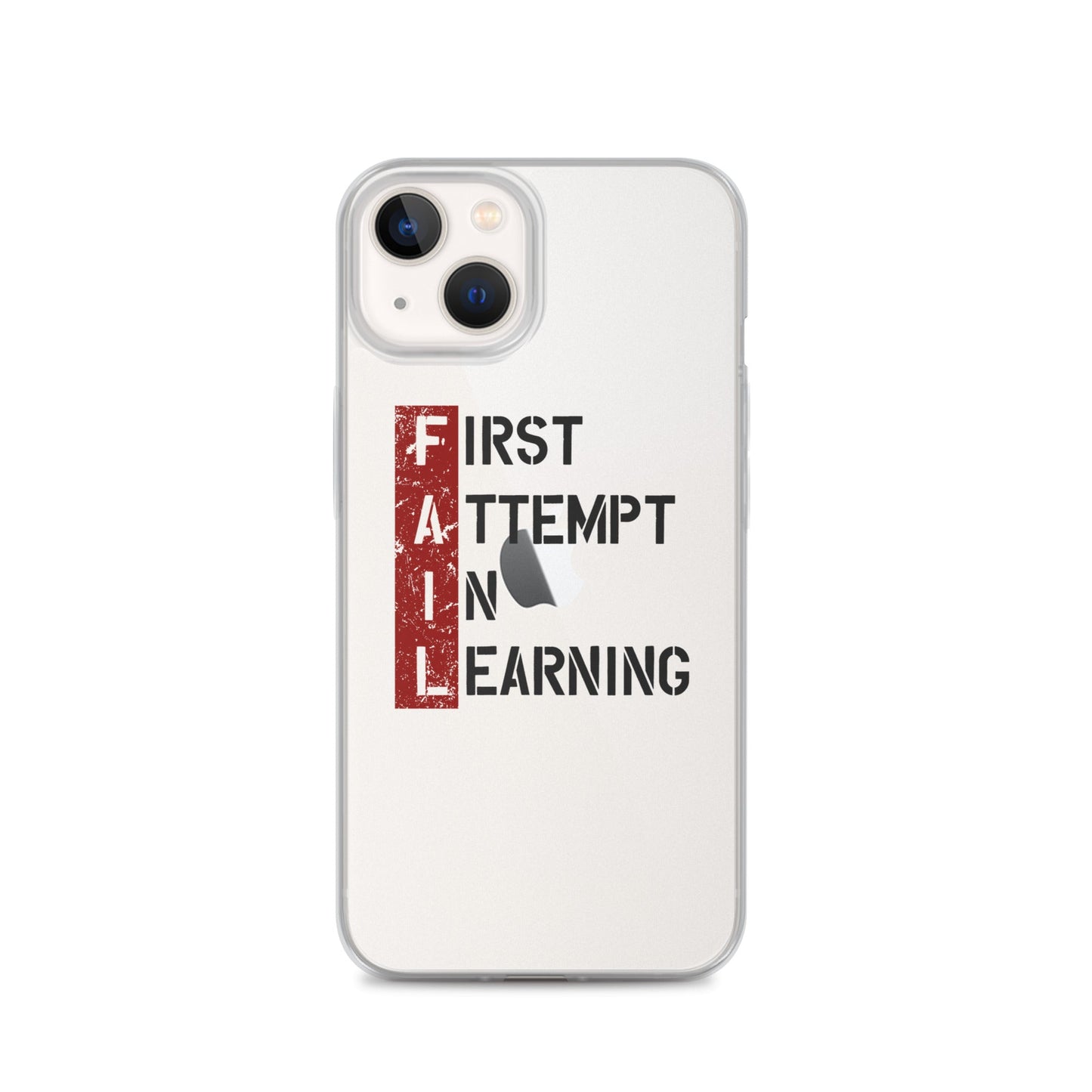 Clear Case for iPhone® - FAIL - Pixellly ANZ