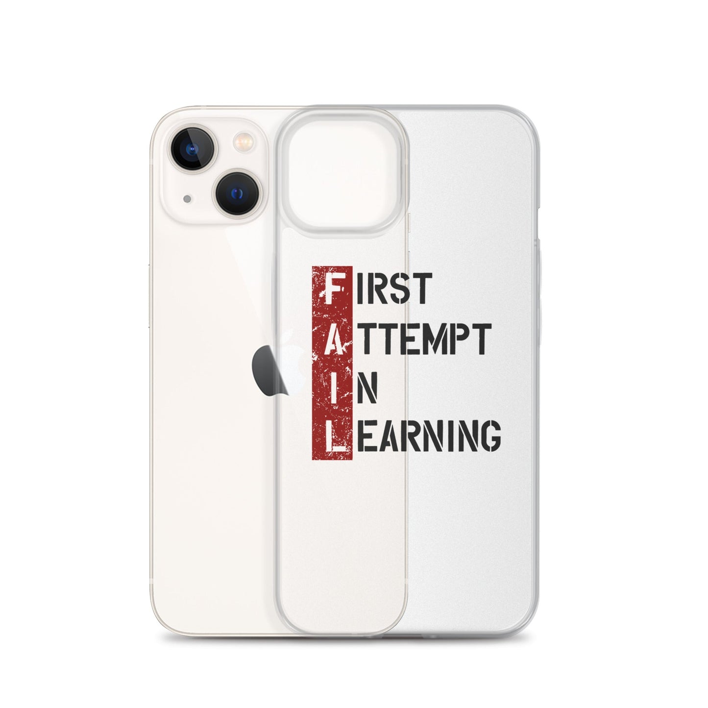 Clear Case for iPhone® - FAIL - Pixellly ANZ