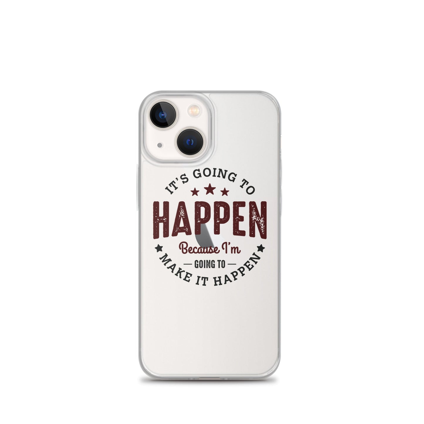Clear Case for iPhone® - It's Going To Happen - Pixellly ANZ