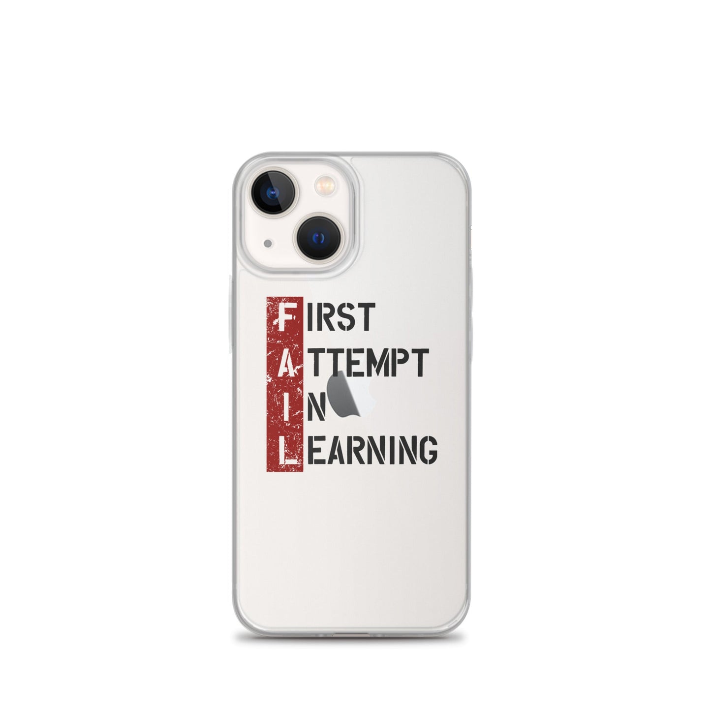 Clear Case for iPhone® - FAIL - Pixellly ANZ