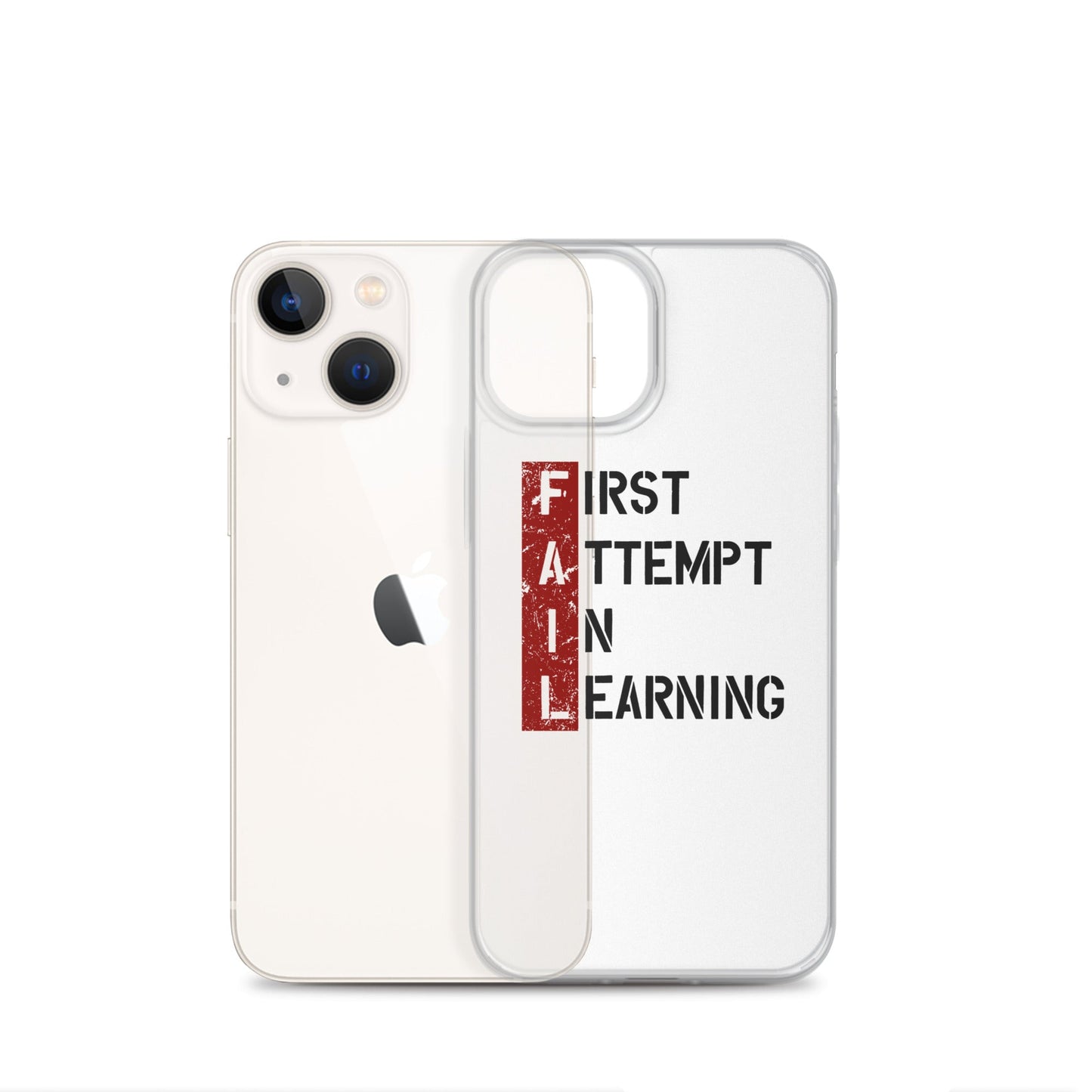 Clear Case for iPhone® - FAIL - Pixellly ANZ