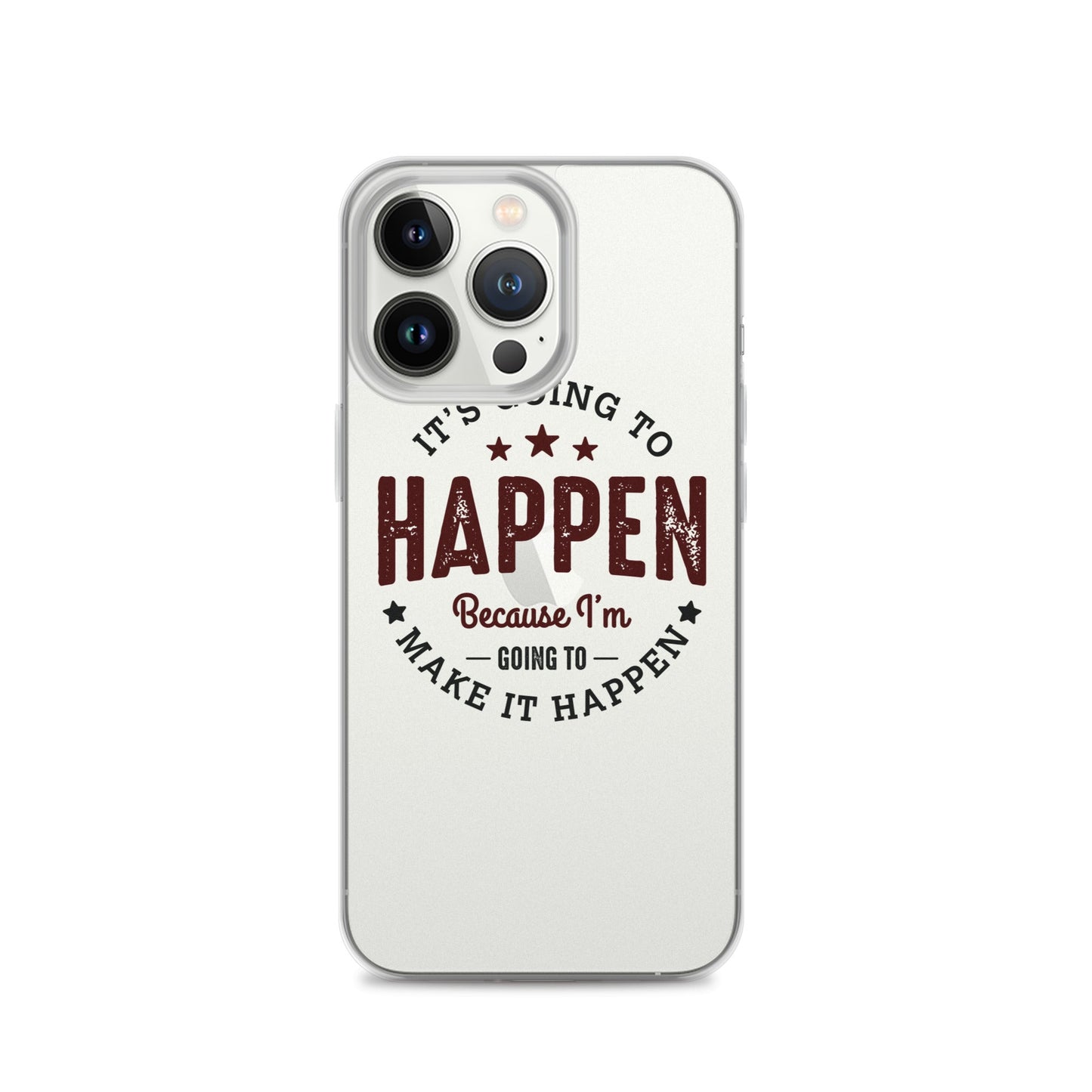 Clear Case for iPhone® - It's Going To Happen - Pixellly ANZ