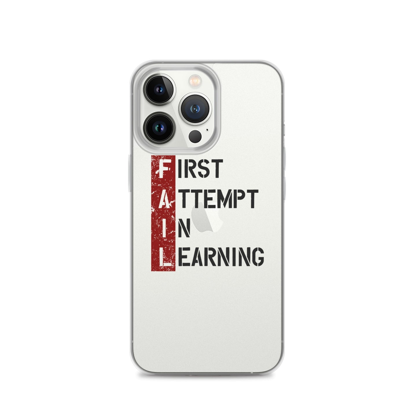 Clear Case for iPhone® - FAIL - Pixellly ANZ
