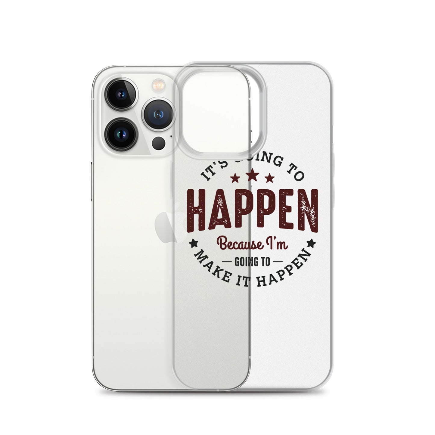 Clear Case for iPhone® - It's Going To Happen - Pixellly ANZ