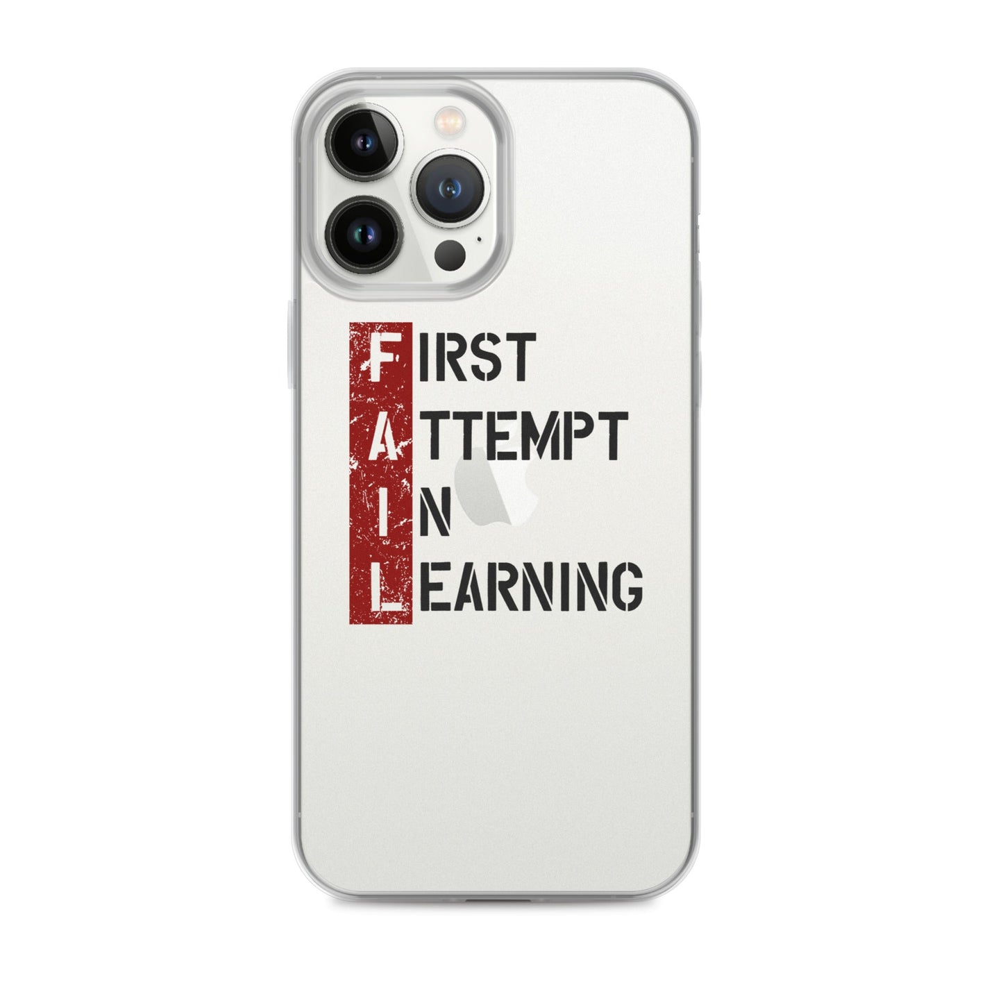 Clear Case for iPhone® - FAIL - Pixellly ANZ