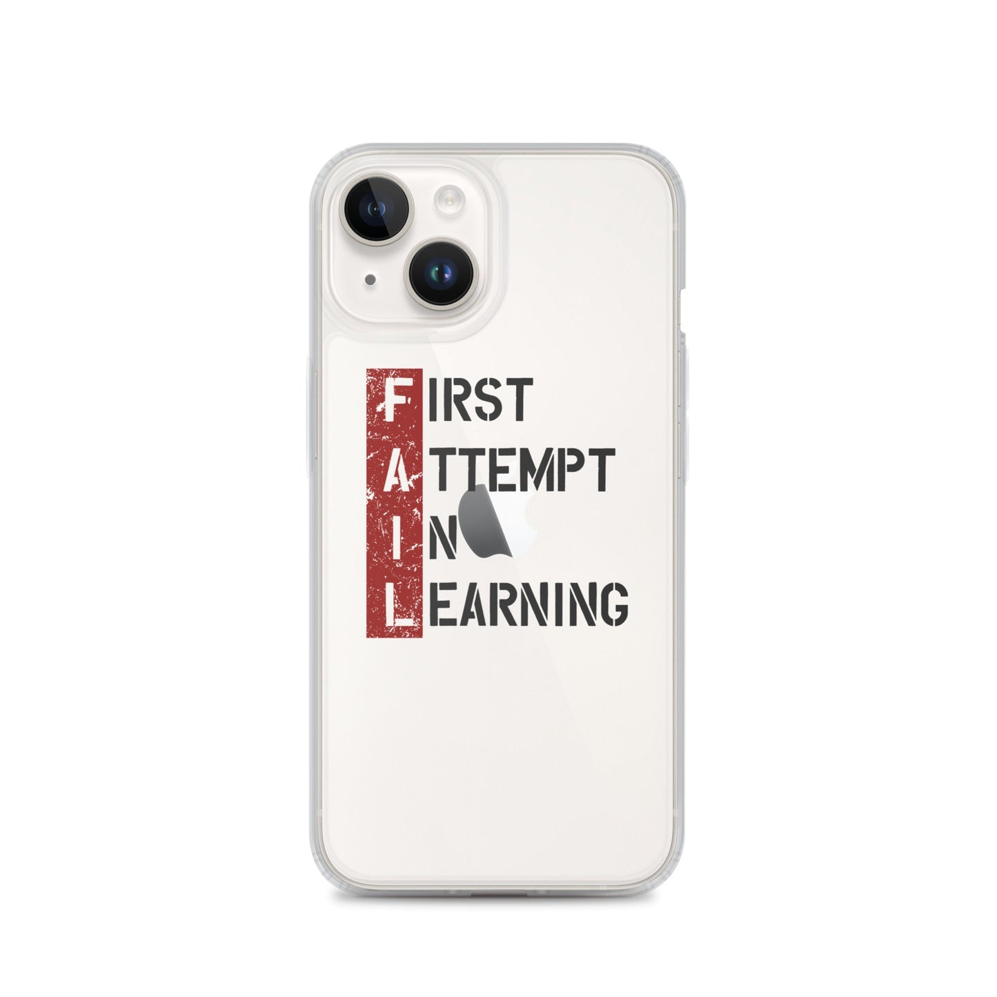 Clear Case for iPhone® - FAIL - Pixellly ANZ