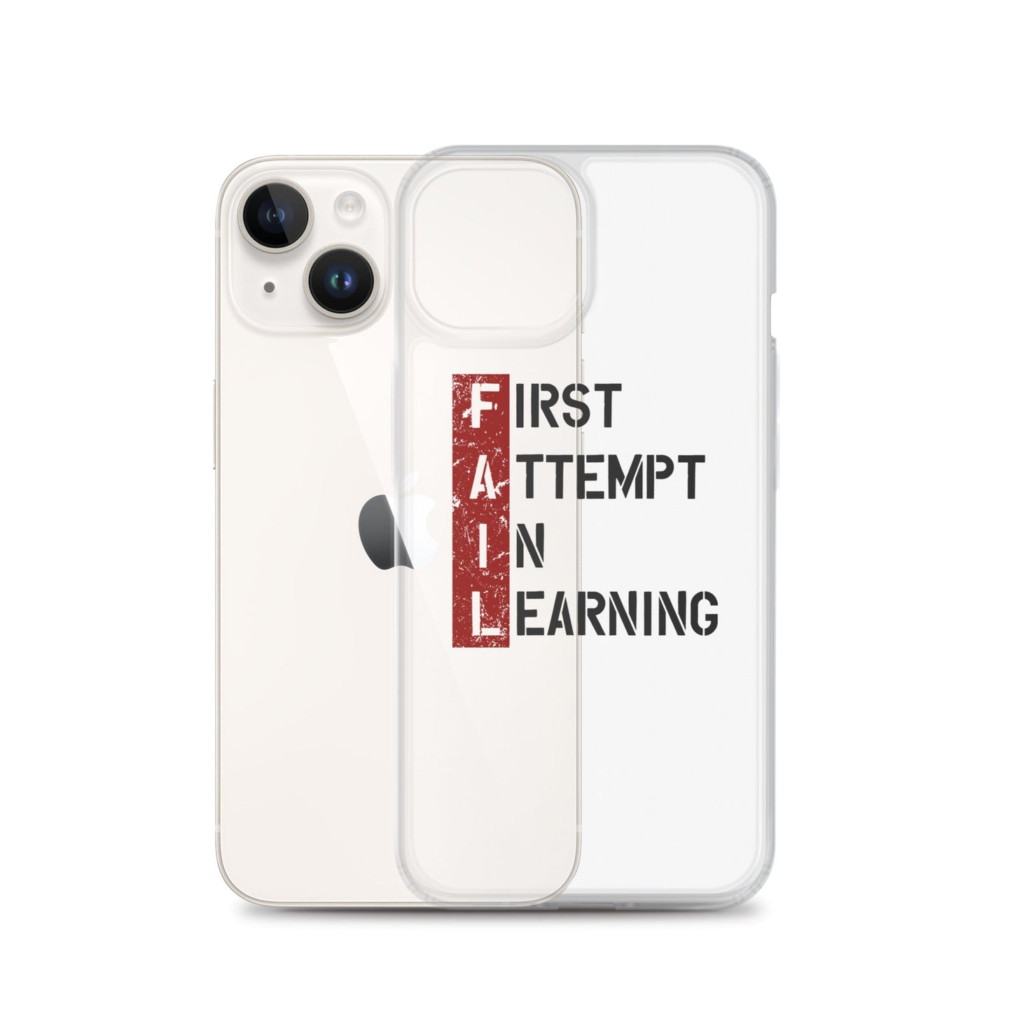 Clear Case for iPhone® - FAIL - Pixellly ANZ