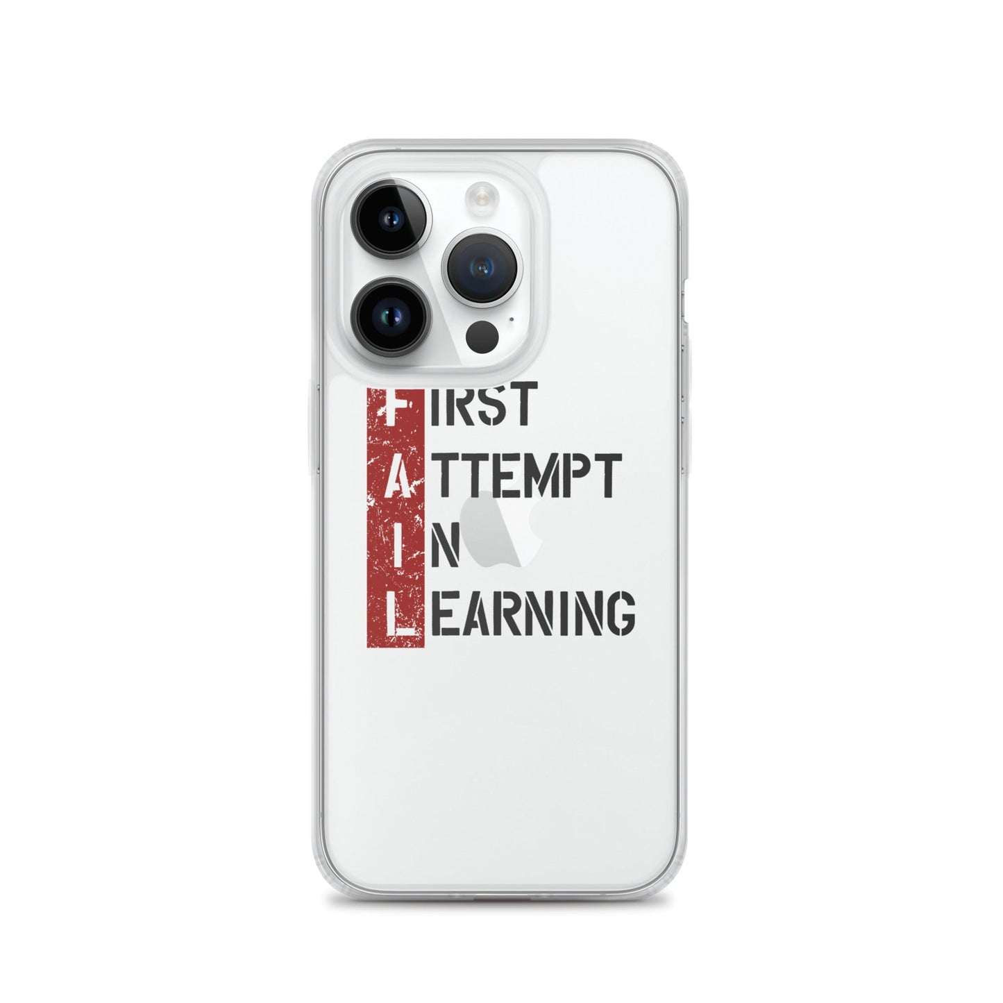 Clear Case for iPhone® - FAIL - Pixellly ANZ