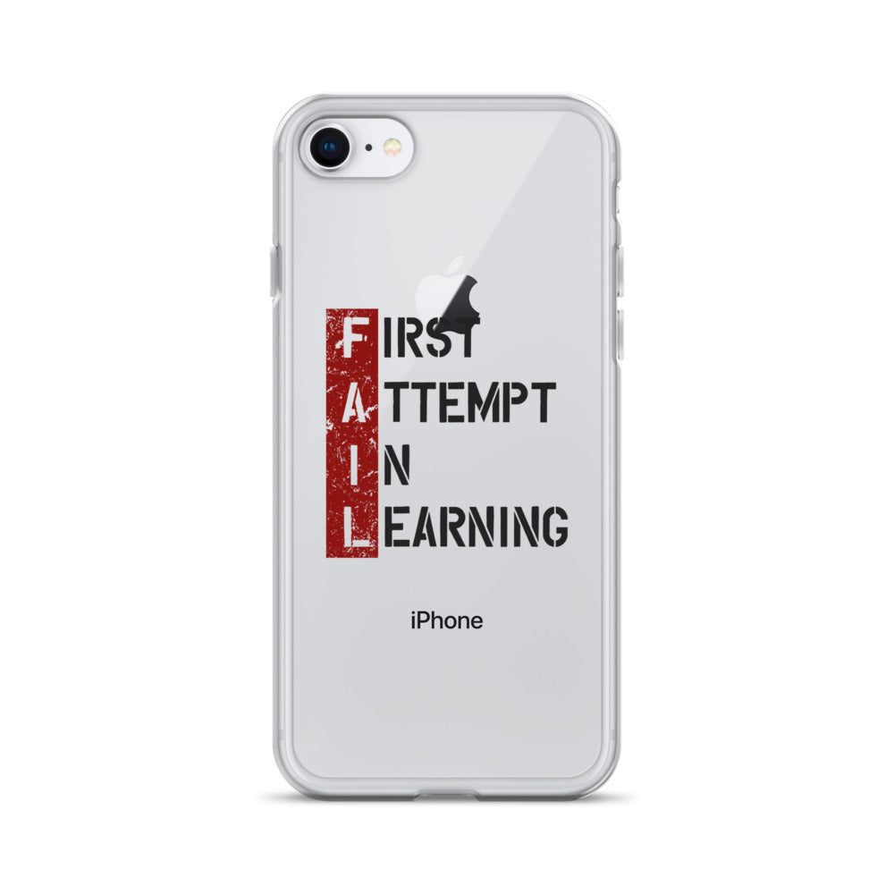 Clear Case for iPhone® - FAIL - Pixellly ANZ