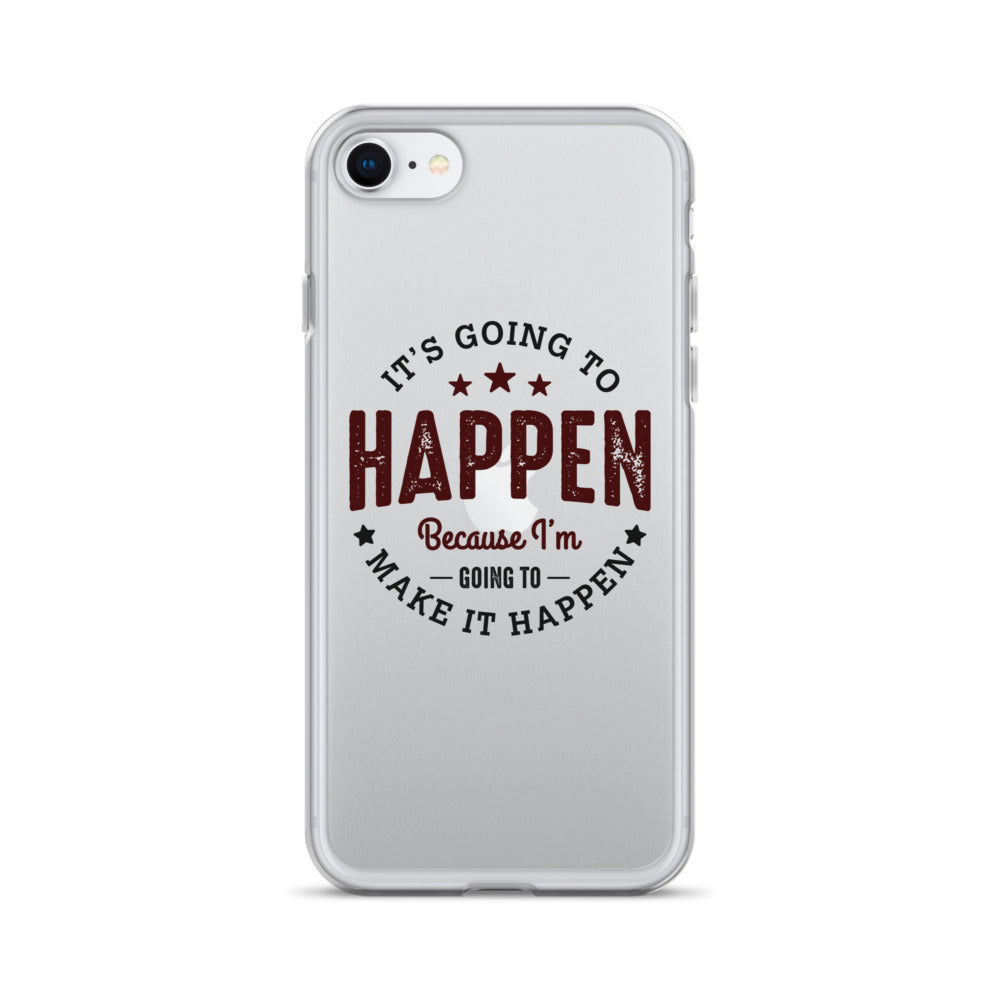 Clear Case for iPhone® - It's Going To Happen - Pixellly ANZ