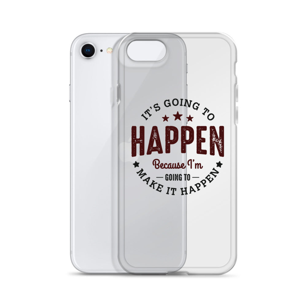 Clear Case for iPhone® - It's Going To Happen - Pixellly ANZ