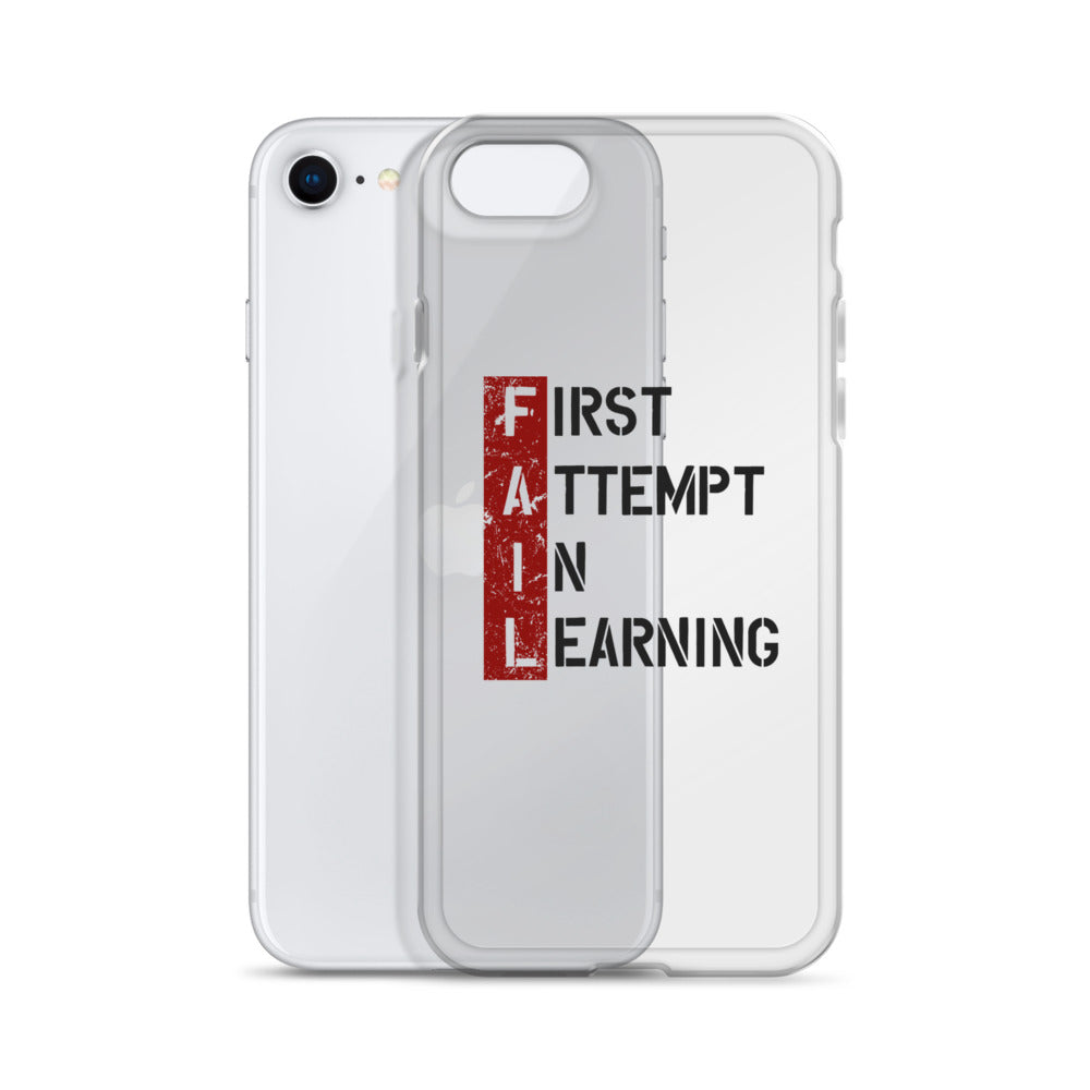 Clear Case for iPhone® - FAIL - Pixellly ANZ