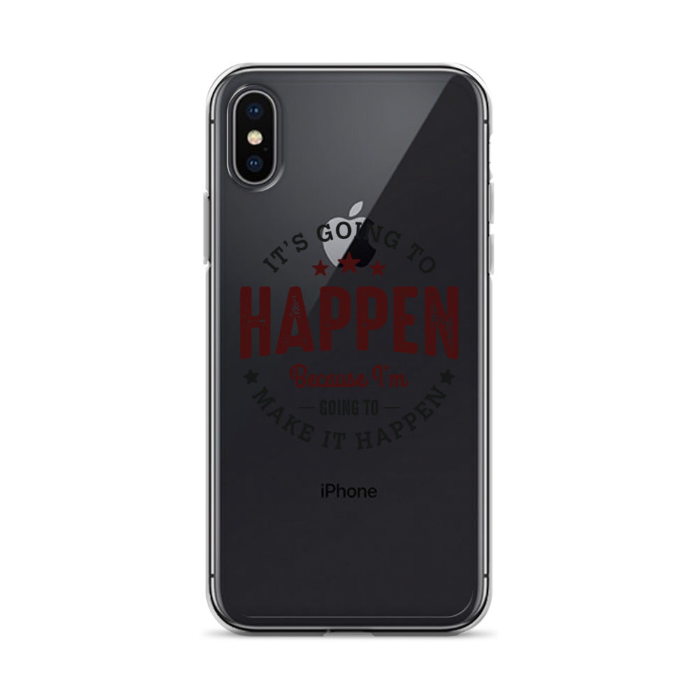 Clear Case for iPhone® - It's Going To Happen - Pixellly ANZ