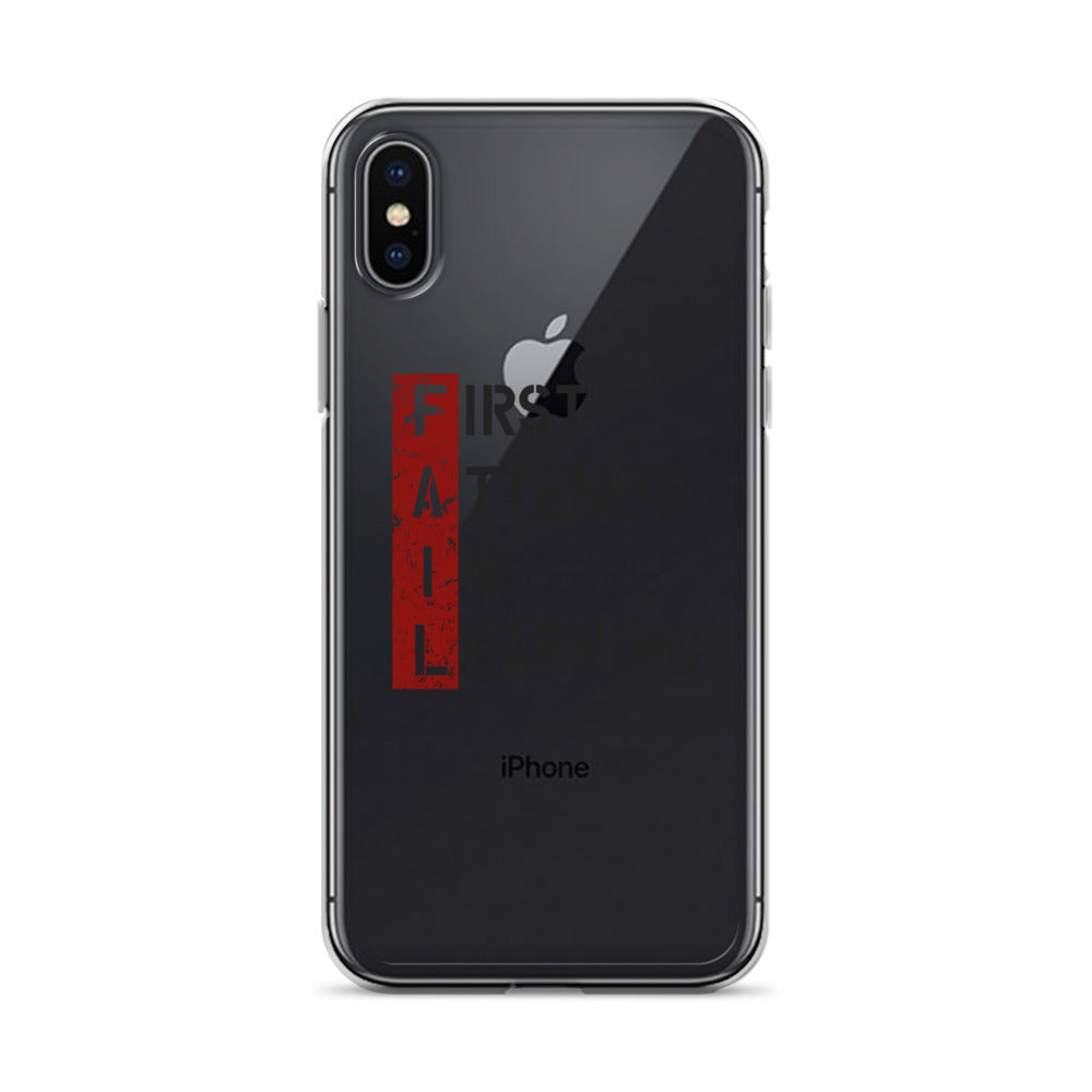 Clear Case for iPhone® - FAIL - Pixellly ANZ