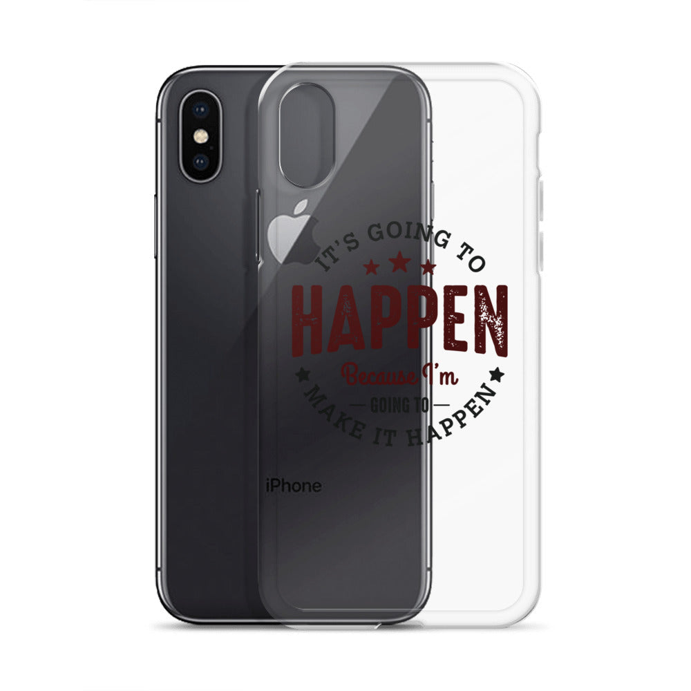 Clear Case for iPhone® - It's Going To Happen - Pixellly ANZ