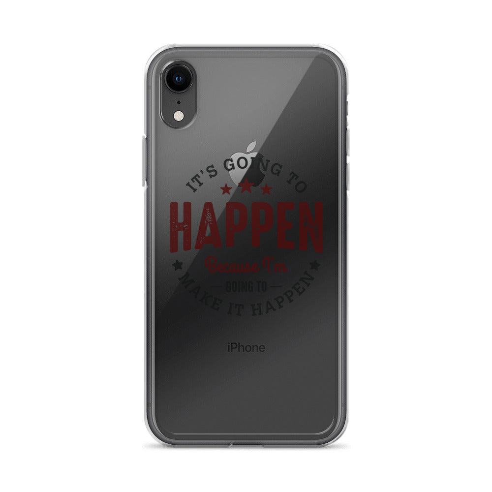 Clear Case for iPhone® - It's Going To Happen - Pixellly ANZ