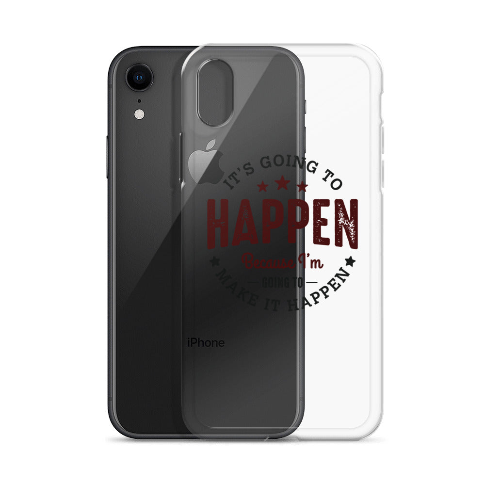 Clear Case for iPhone® - It's Going To Happen - Pixellly ANZ