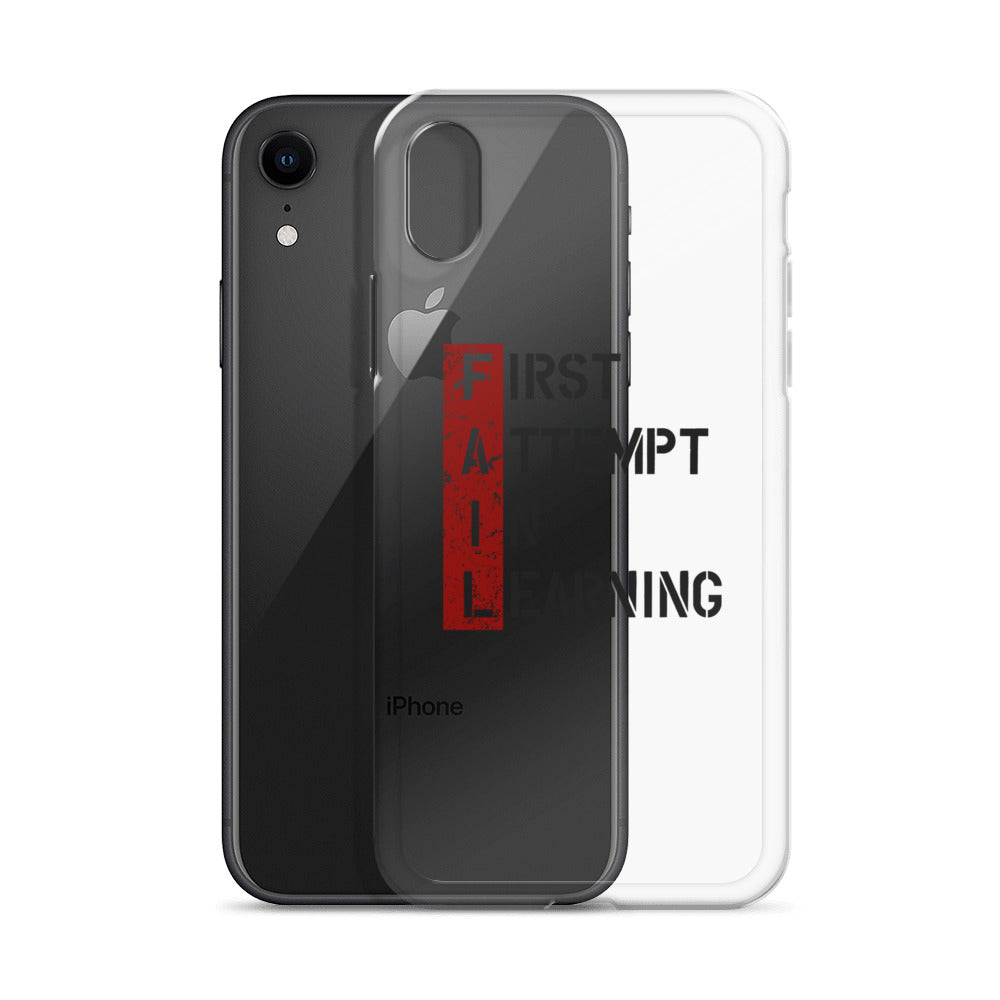 Clear Case for iPhone® - FAIL - Pixellly ANZ