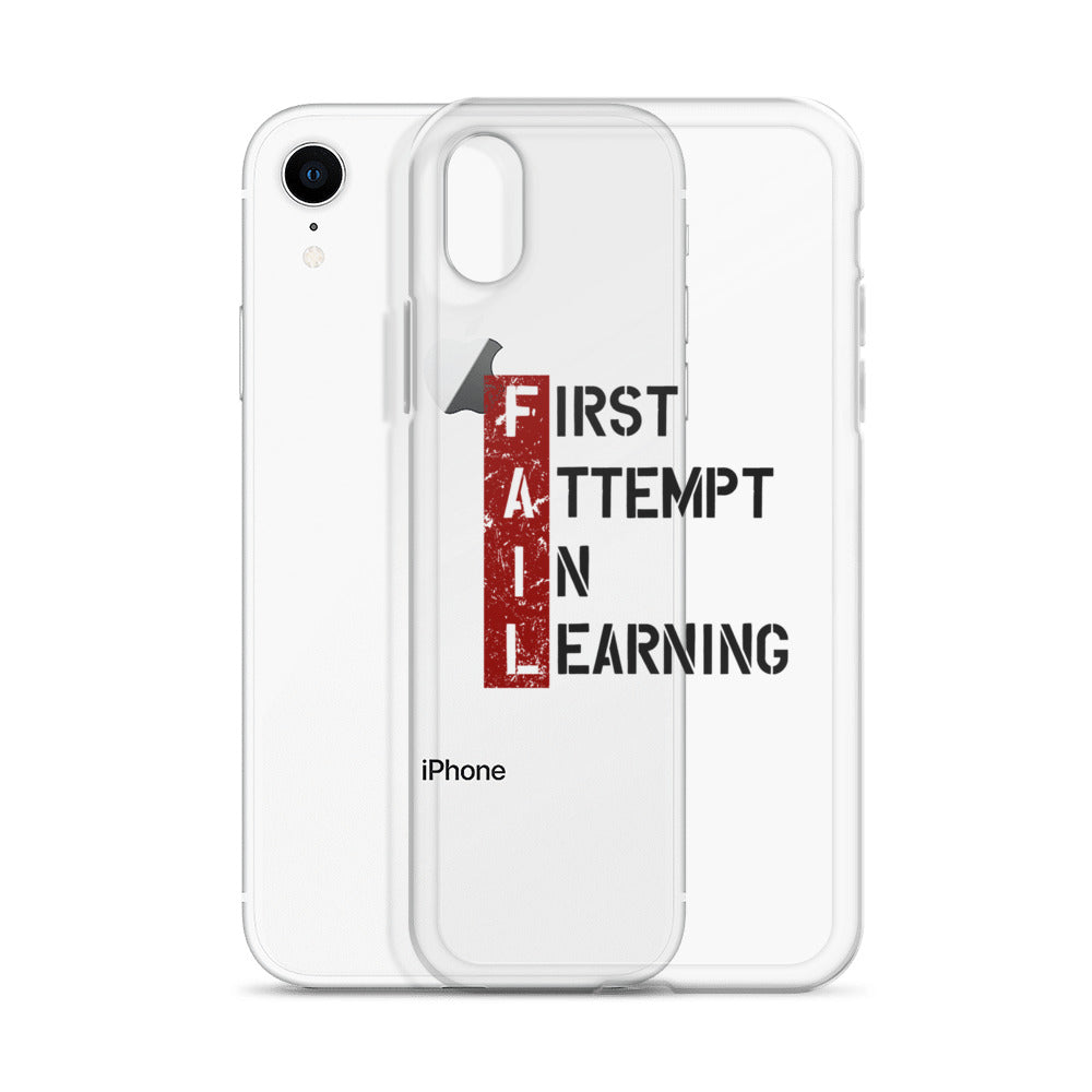 Clear Case for iPhone® - FAIL - Pixellly ANZ