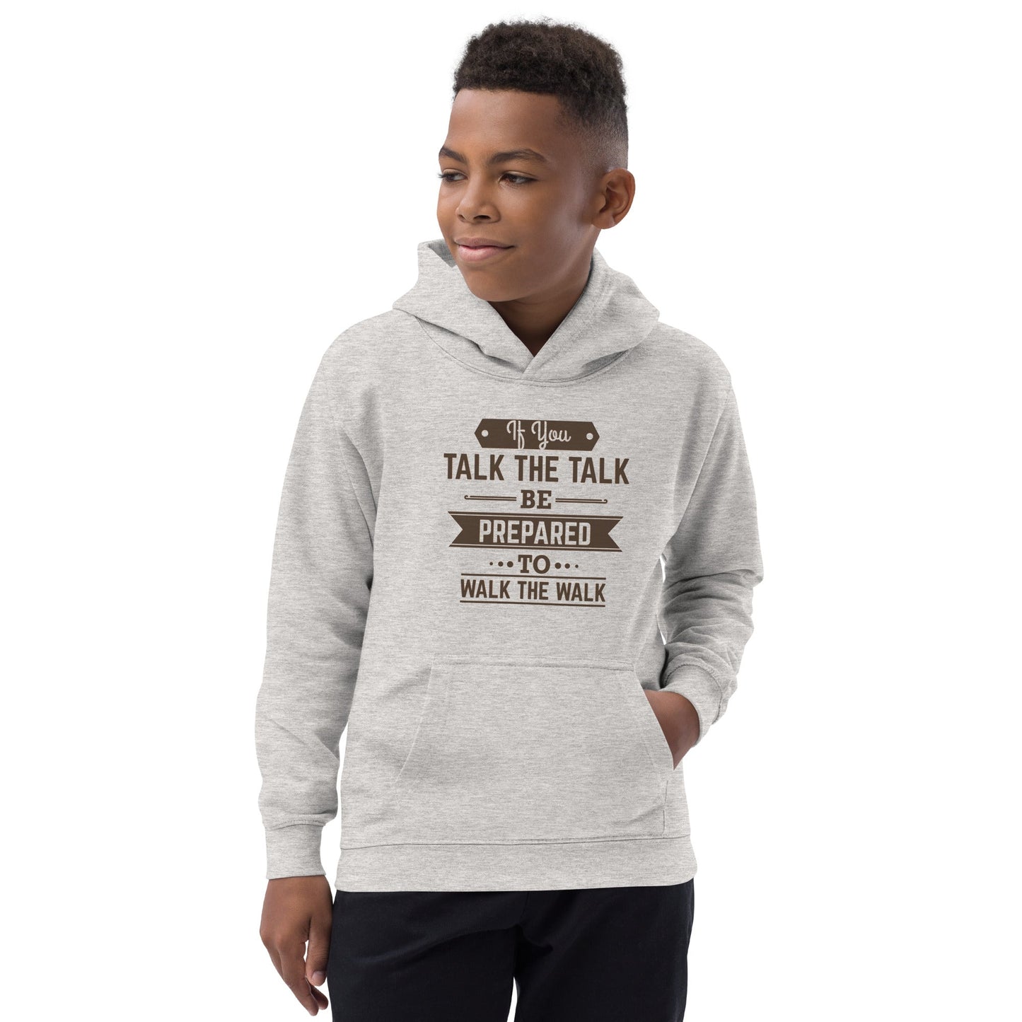 Boys If You Talk The Talk Hoodie - Pixellly ANZ