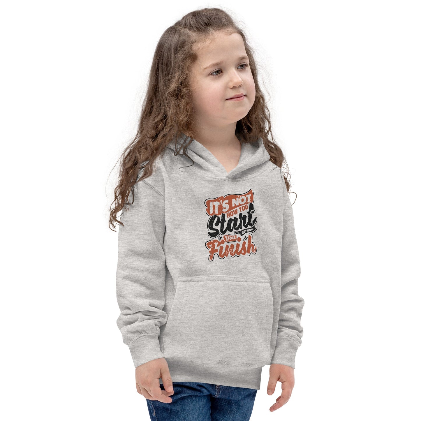 Girls It’s Not How You Start Hoodie - Pixellly ANZ