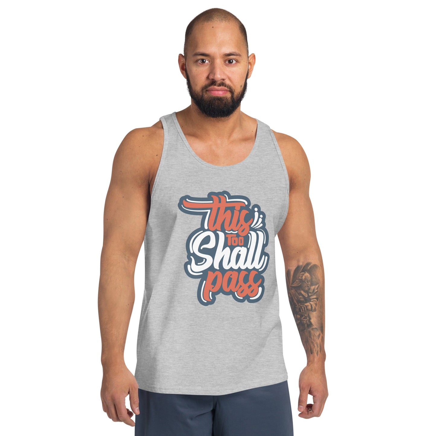 Men's This Too Shall Pass Tank Top - Pixellly ANZ