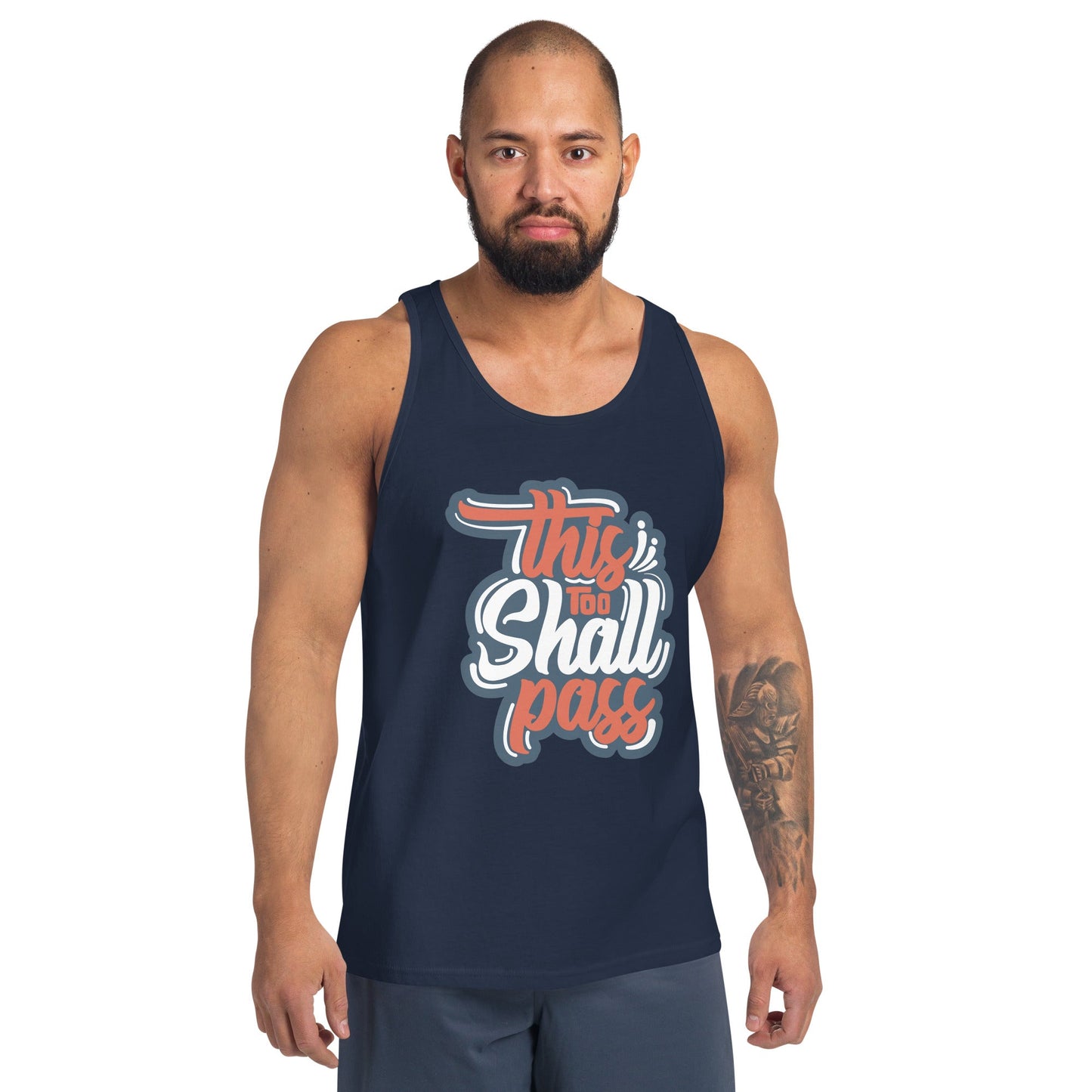 Men's This Too Shall Pass Tank Top - Pixellly ANZ