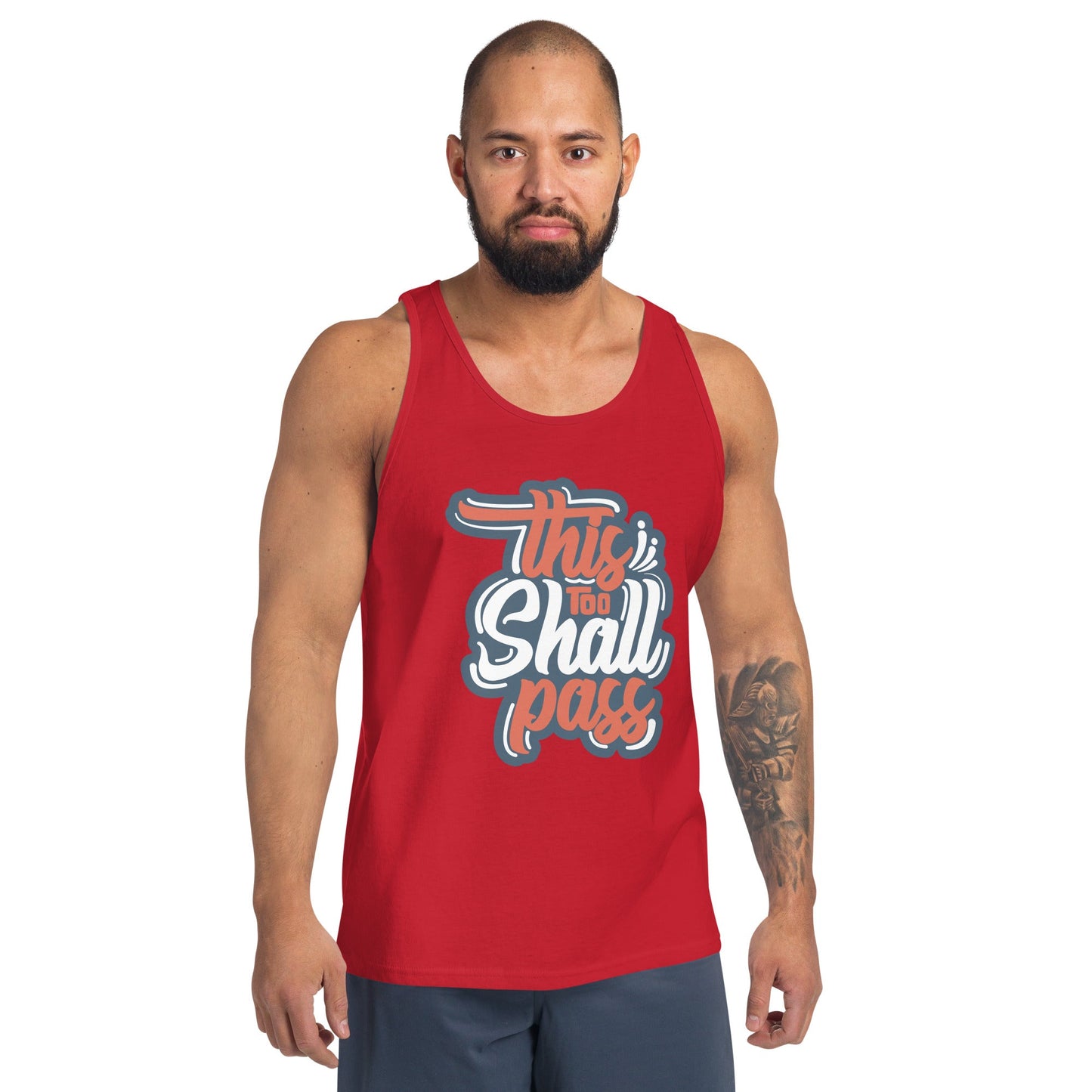 Men's This Too Shall Pass Tank Top - Pixellly ANZ