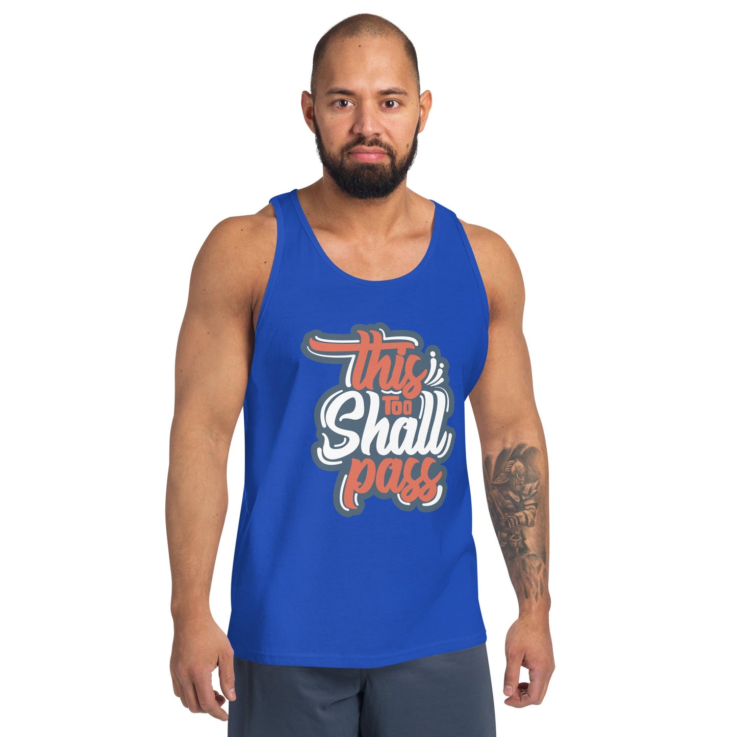 Men's This Too Shall Pass Tank Top - Pixellly ANZ
