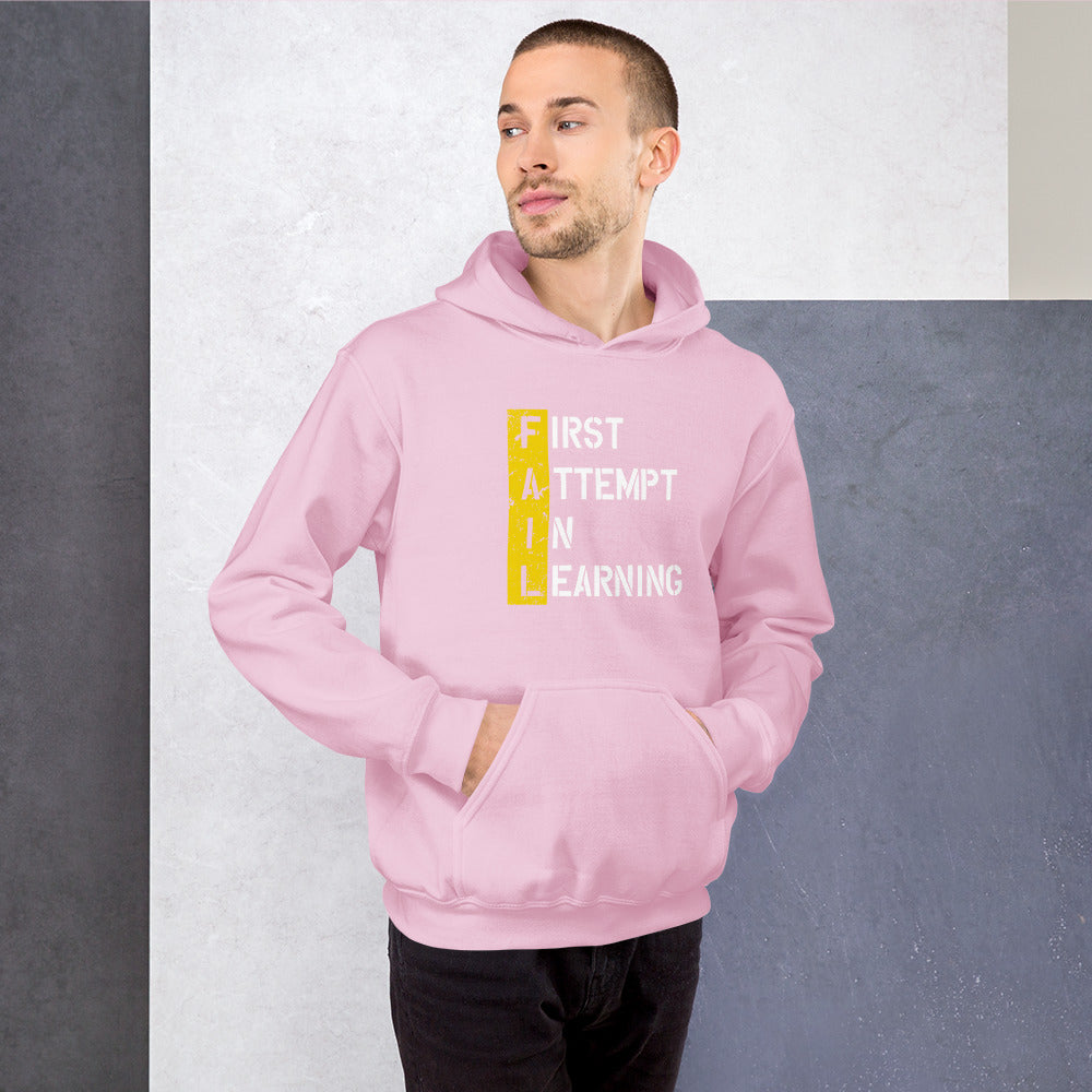 Mens FAIL - First Attempt In Learning Hoodie - Pixellly ANZ
