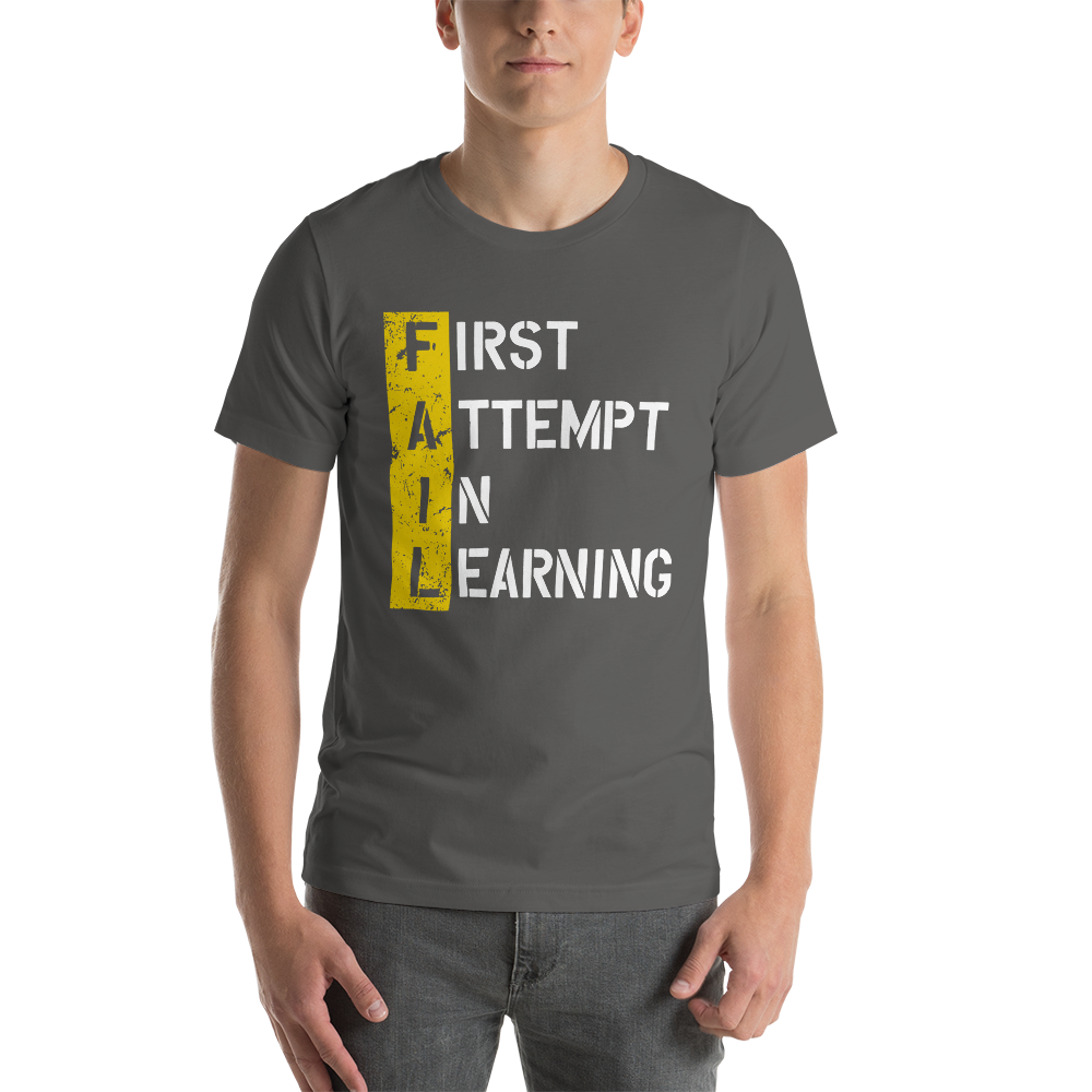 Mens FAIL t-shirt - Pixellly ANZ